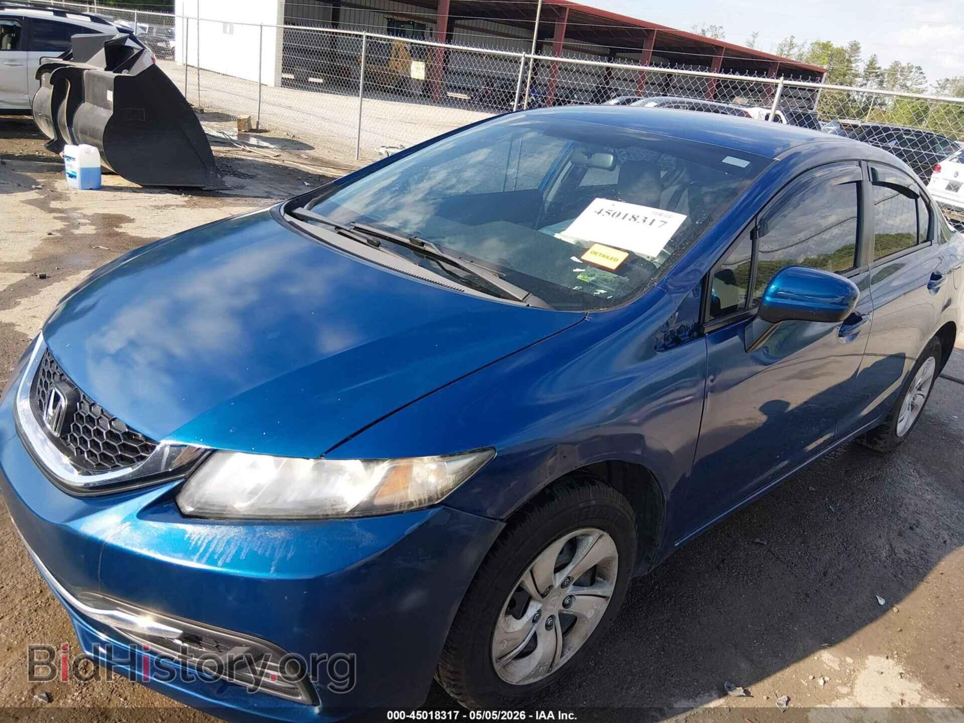 2014 HONDA CIVIC - VIN: 19XFB2F56EE237559 - Фото 2