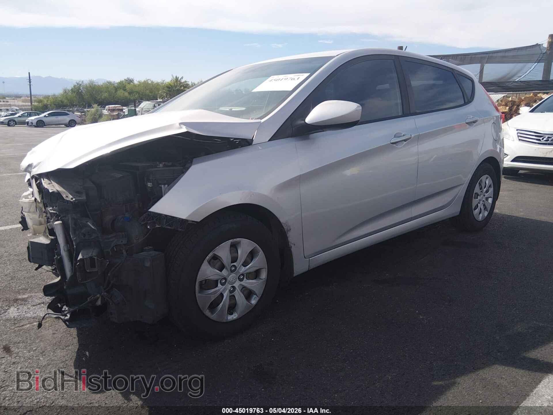 2016 HYUNDAI ACCENT - VIN: KMHCT5AE2GU291935 - Фото 2