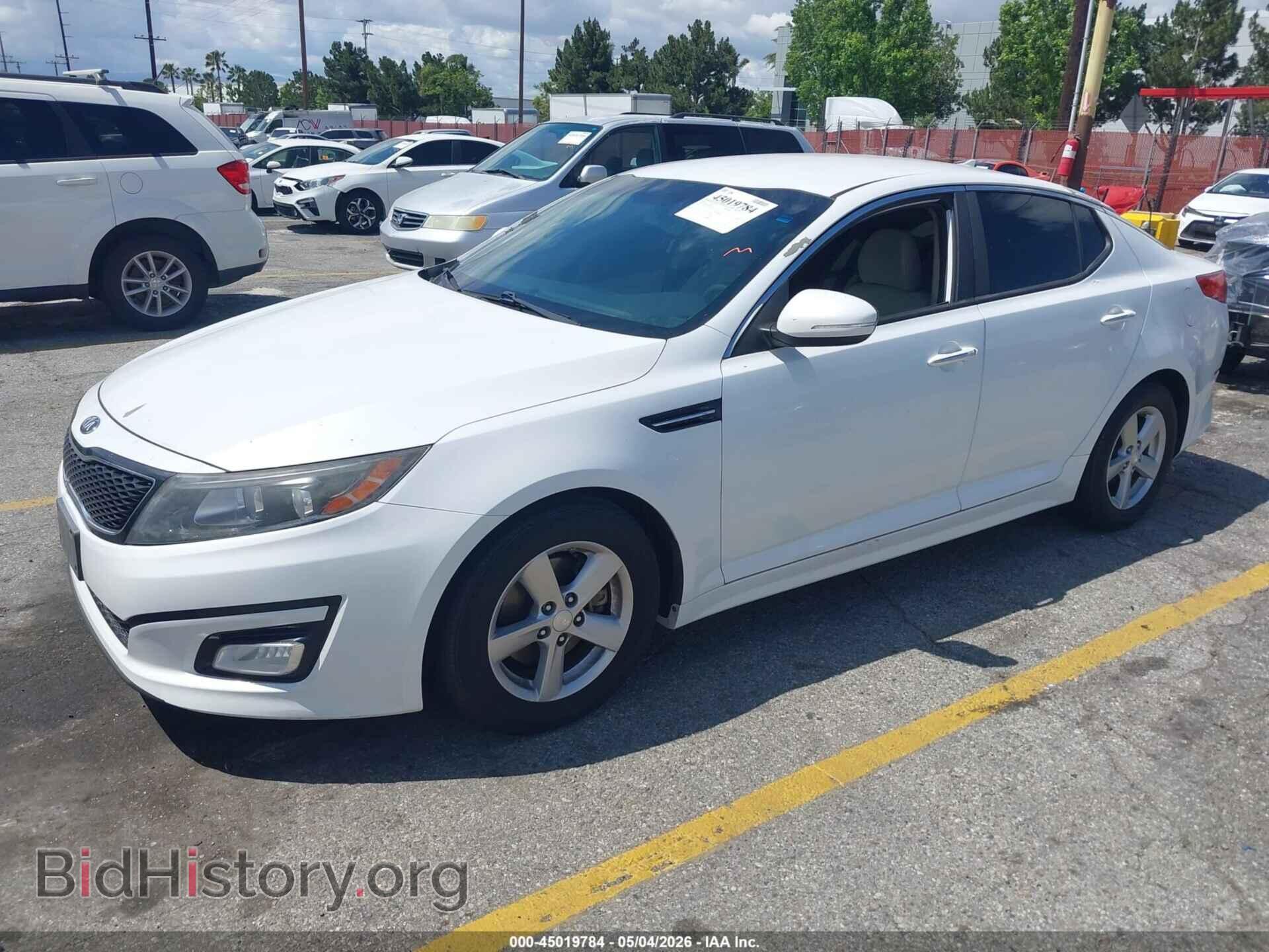 2014 KIA OPTIMA - VIN: 5XXGM4A75EG337730 - Фото 2