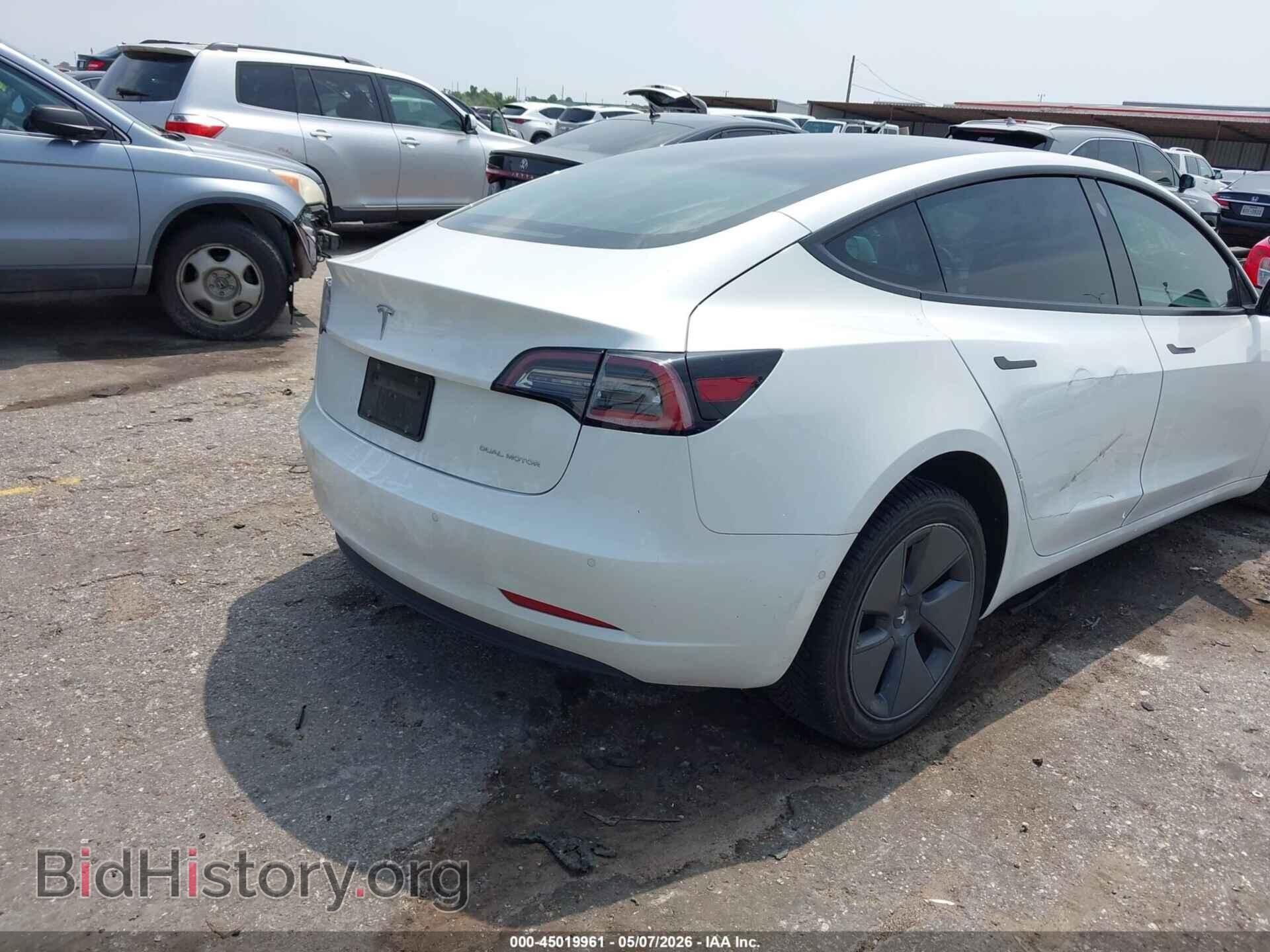 2022 TESLA MODEL 3 - VIN: 5YJ3E1EB4NF109908 - Фото 4