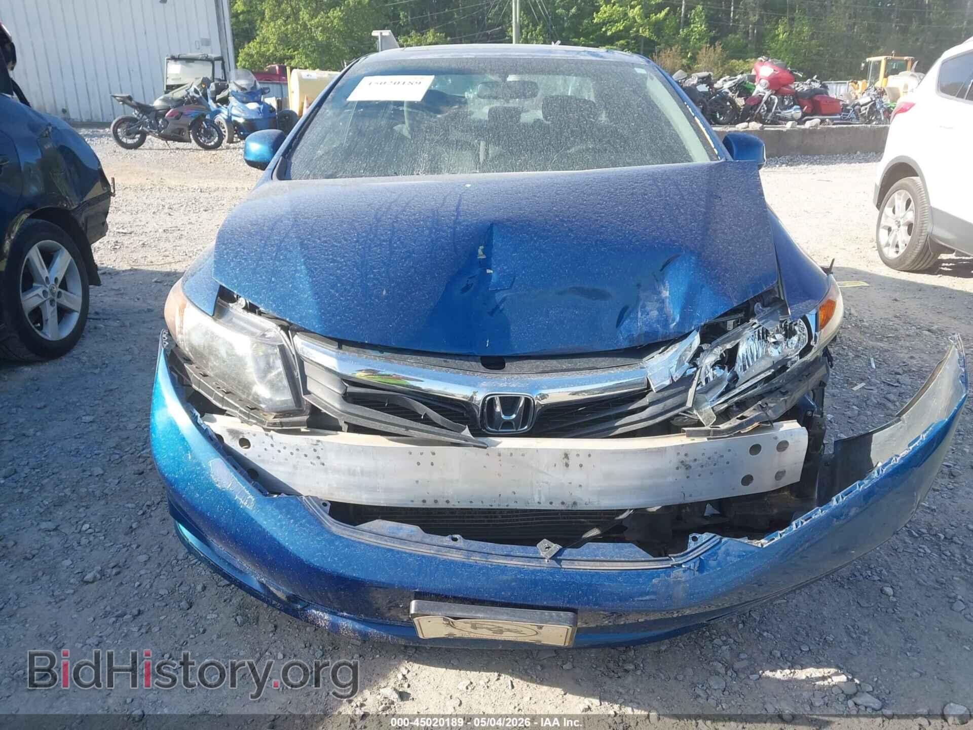 2012 HONDA CIVIC - VIN: 19XFB2F85CE024609 - Фото 12