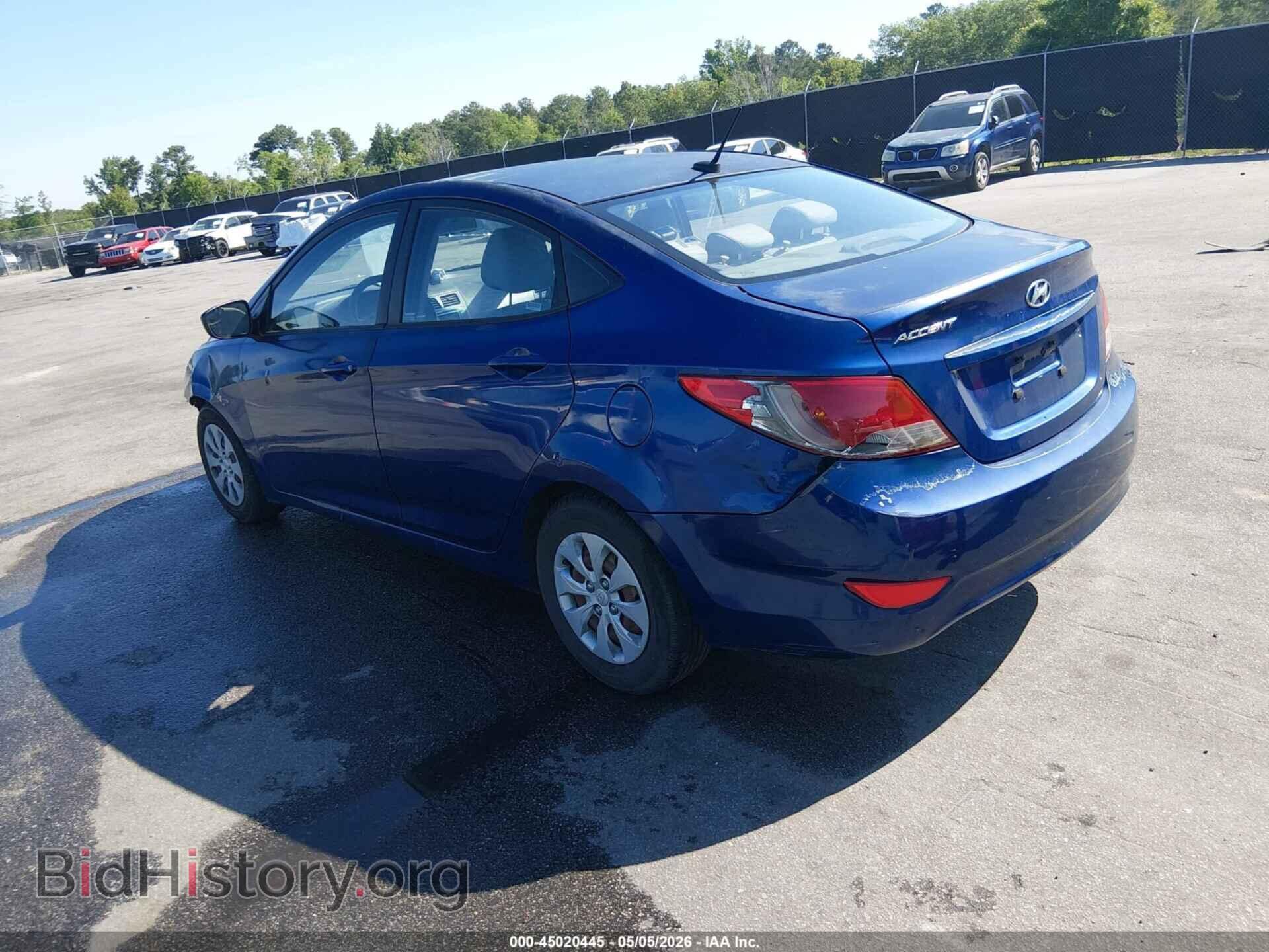 2015 HYUNDAI ACCENT - VIN: KMHCT4AE4FU802084 - Фото 3