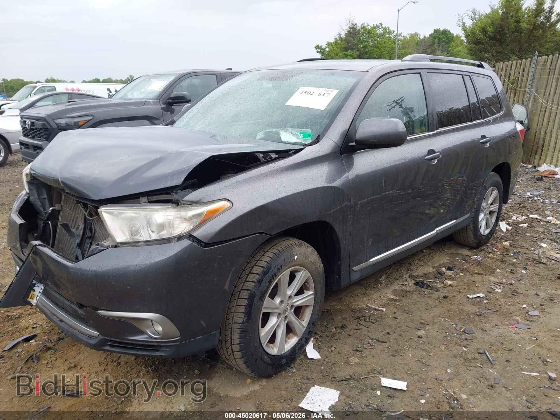 2012 TOYOTA HIGHLANDER - VIN: 5TDBK3EH6CS101189 - Фото 2