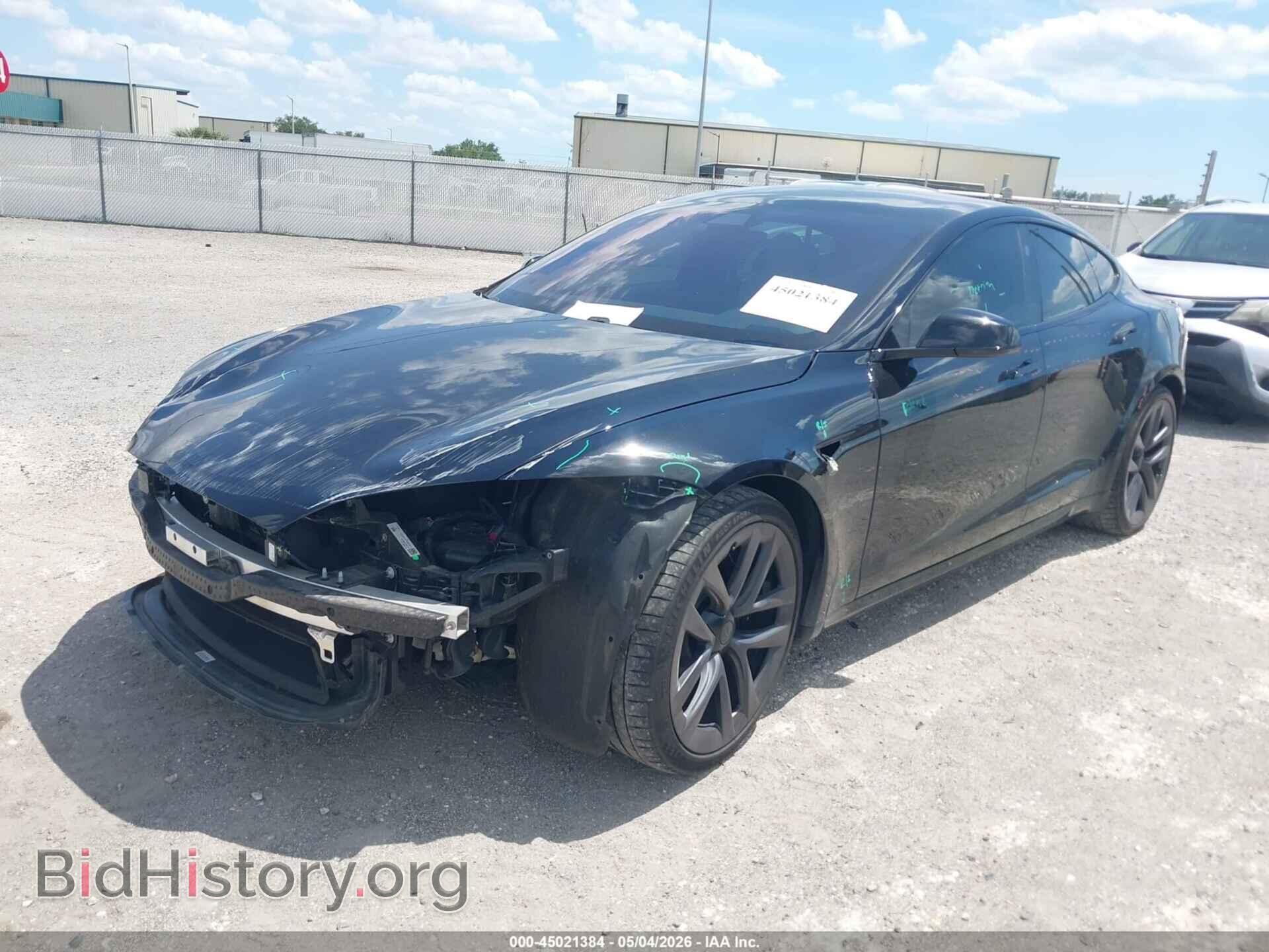 2021 TESLA MODEL S - VIN: 5YJSA1E55MF435362 - Фото 2