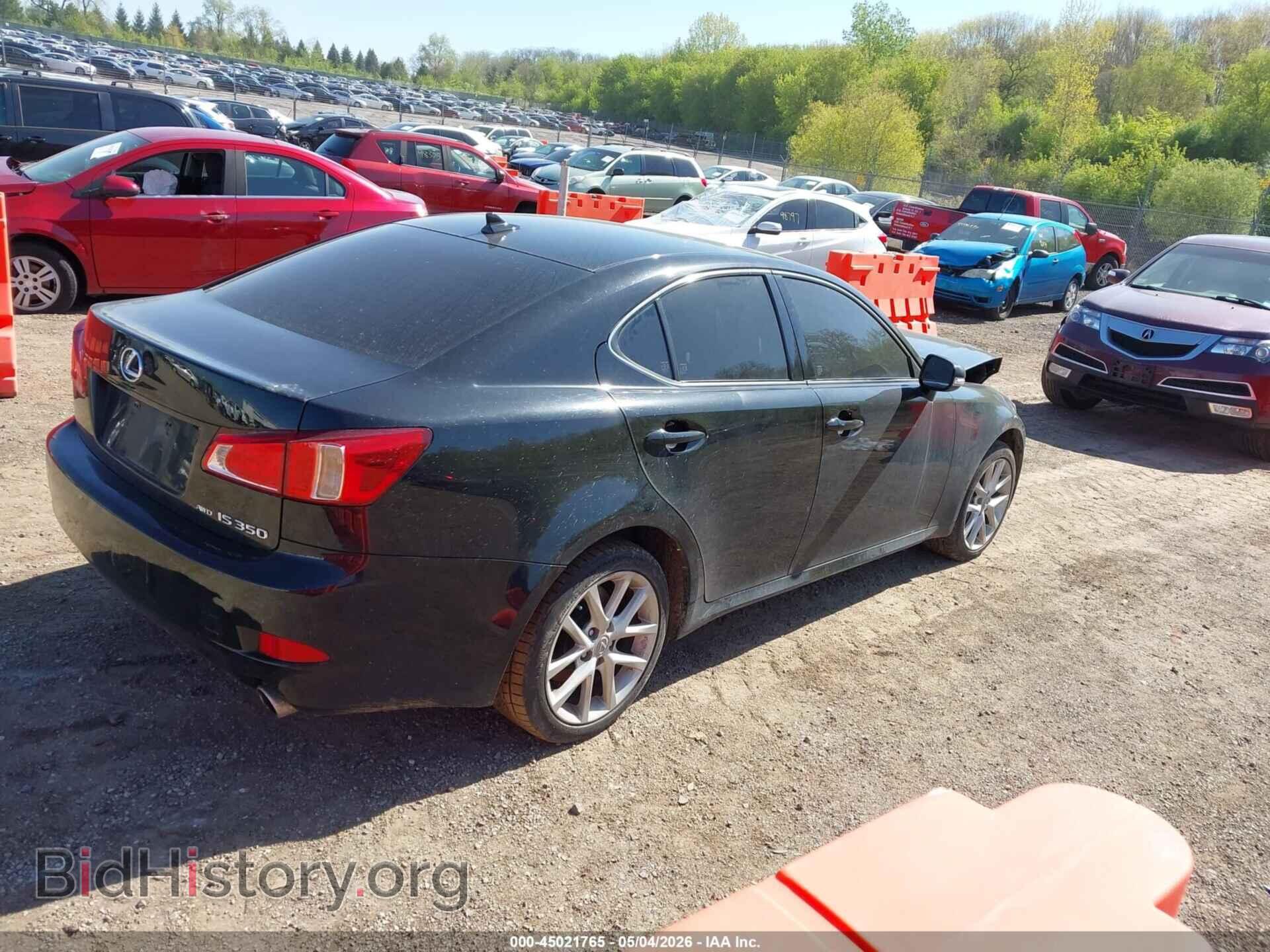 2012 LEXUS IS 350 - VIN: JTHCE5C27C5002889 - Photo 4