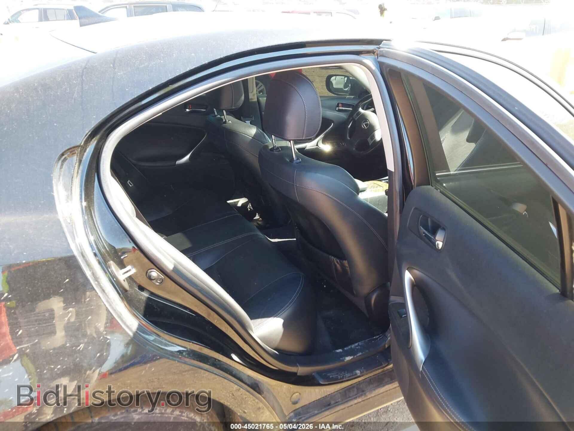 2012 LEXUS IS 350 - VIN: JTHCE5C27C5002889 - Photo 8