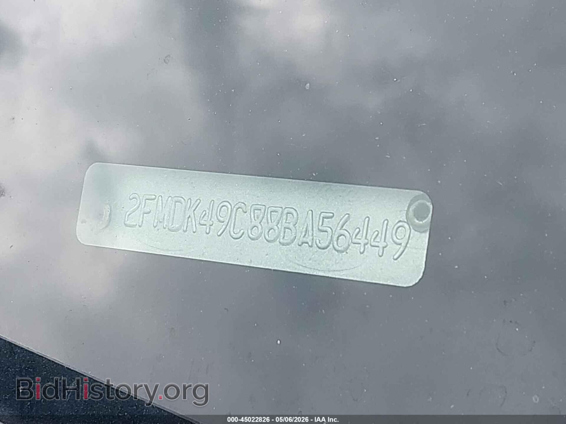 2008 FORD EDGE - VIN: 2FMDK49C88BA56449 - Фото 9