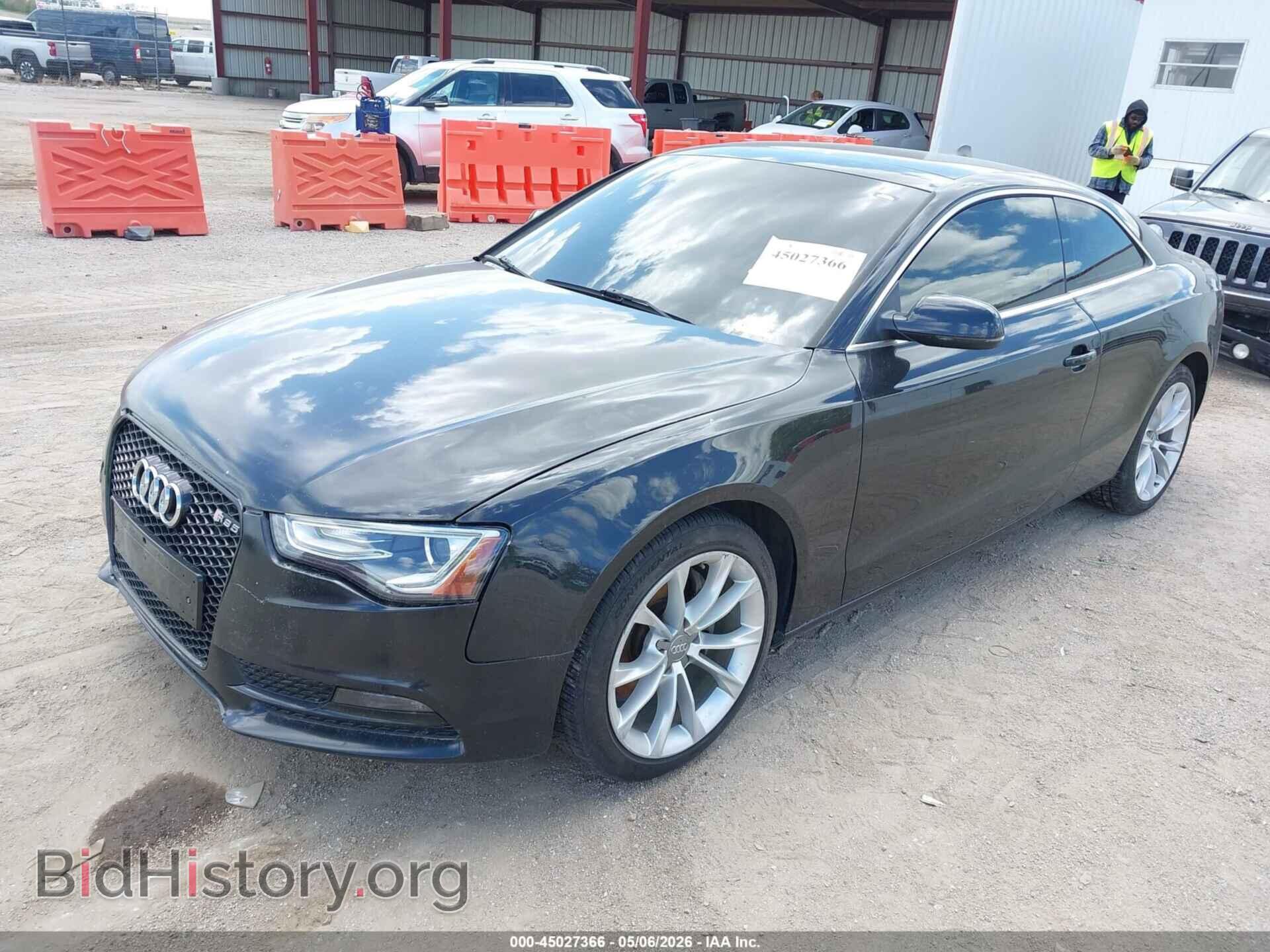 2014 AUDI A5 - VIN: WAULFAFR1EA066000 - Фото 2