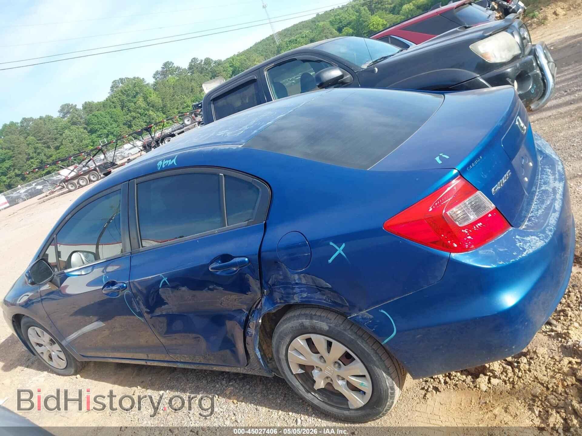2012 HONDA CIVIC - VIN: 19XFB2F51CE362899 - Фото 6