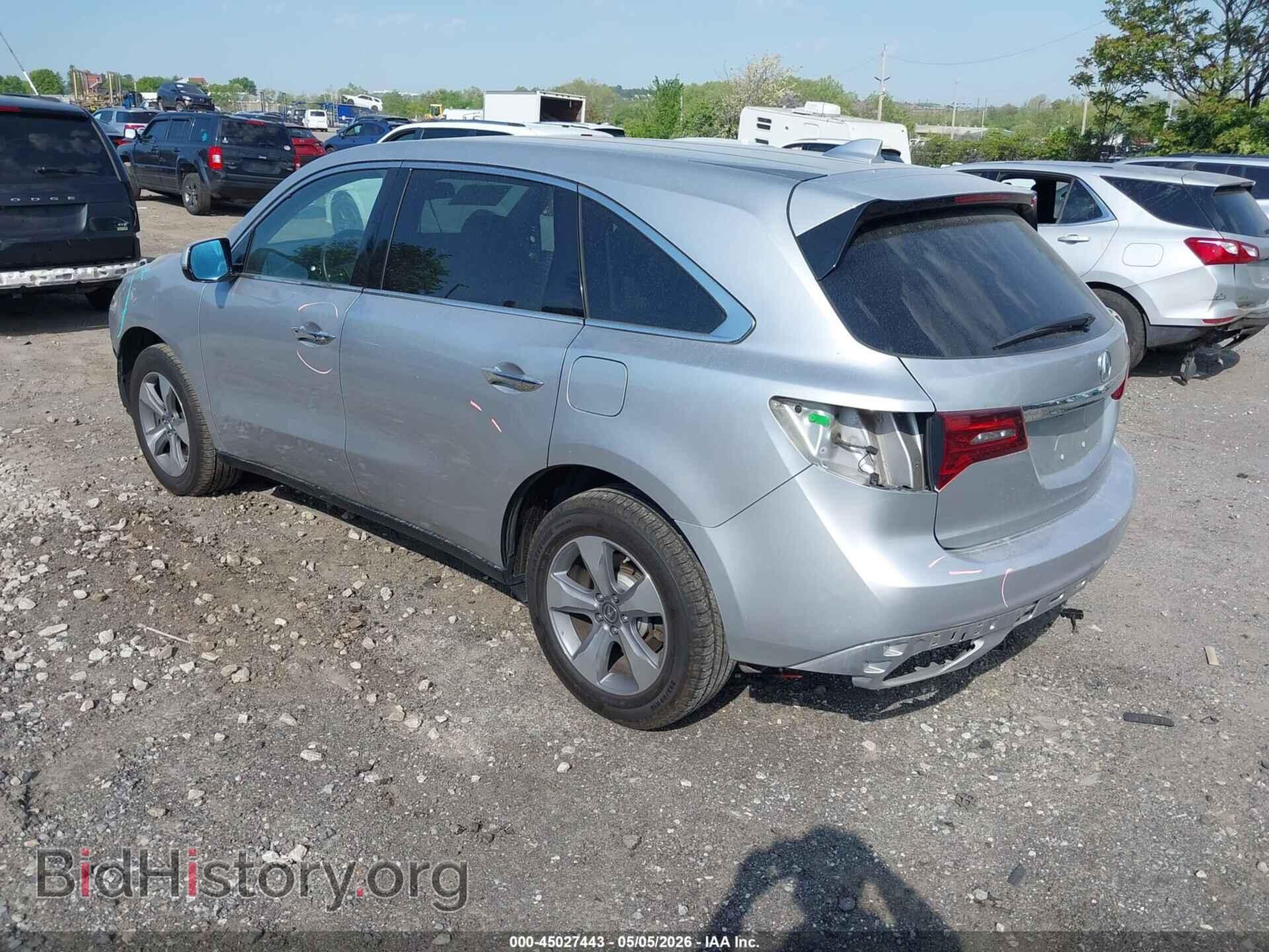 2014 ACURA MDX - VIN: 5FRYD4H24EB024362 - Фото 3