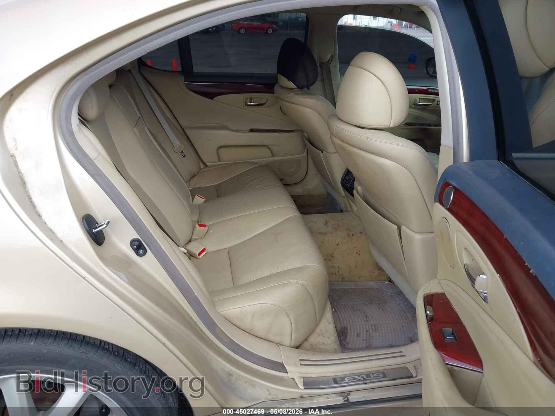 2007 LEXUS LS 460 - VIN: JTHBL46F975000822 - Фото 8