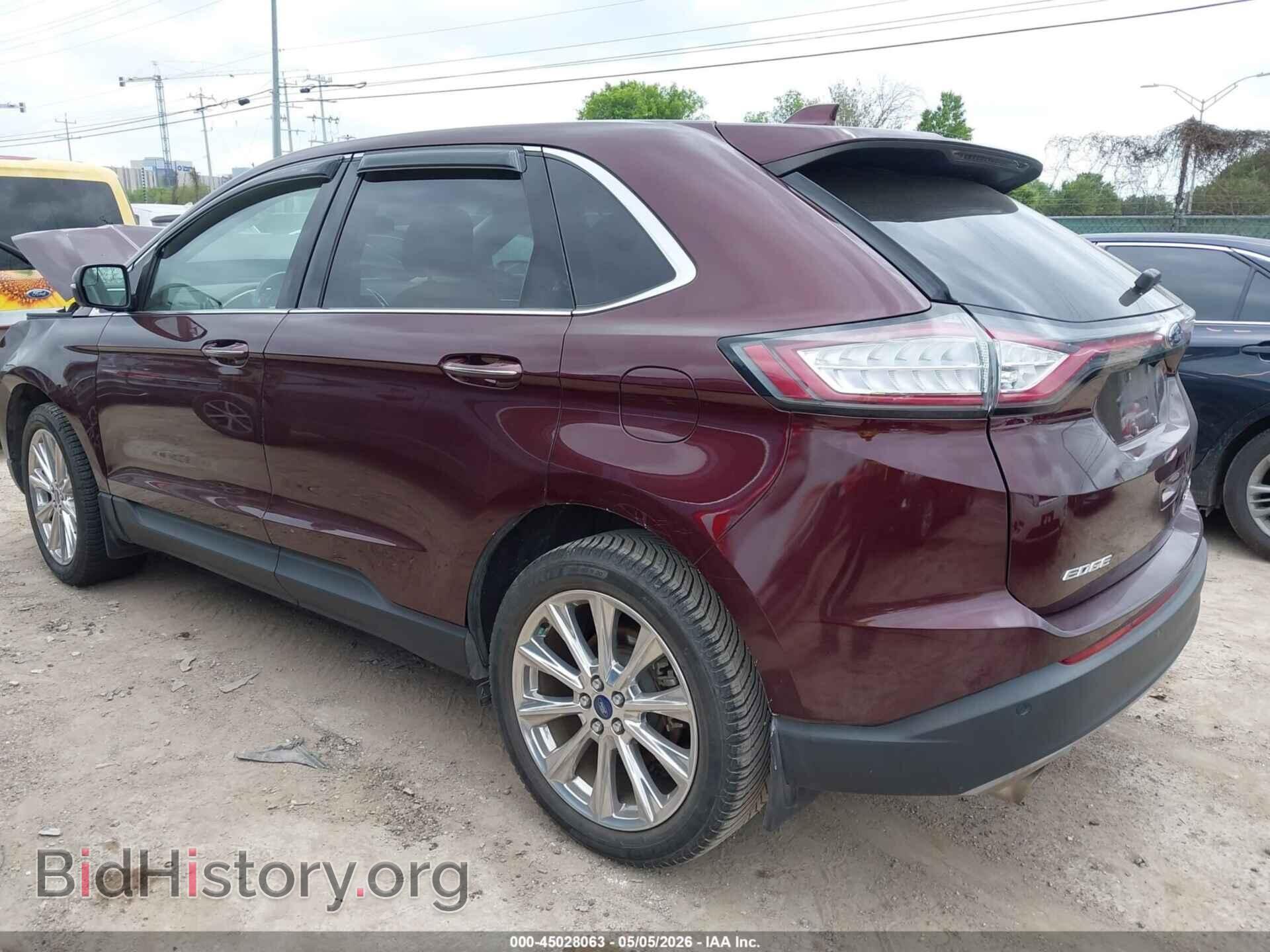 2018 FORD EDGE - VIN: 2FMPK3K94JBC06505 - Фото 3
