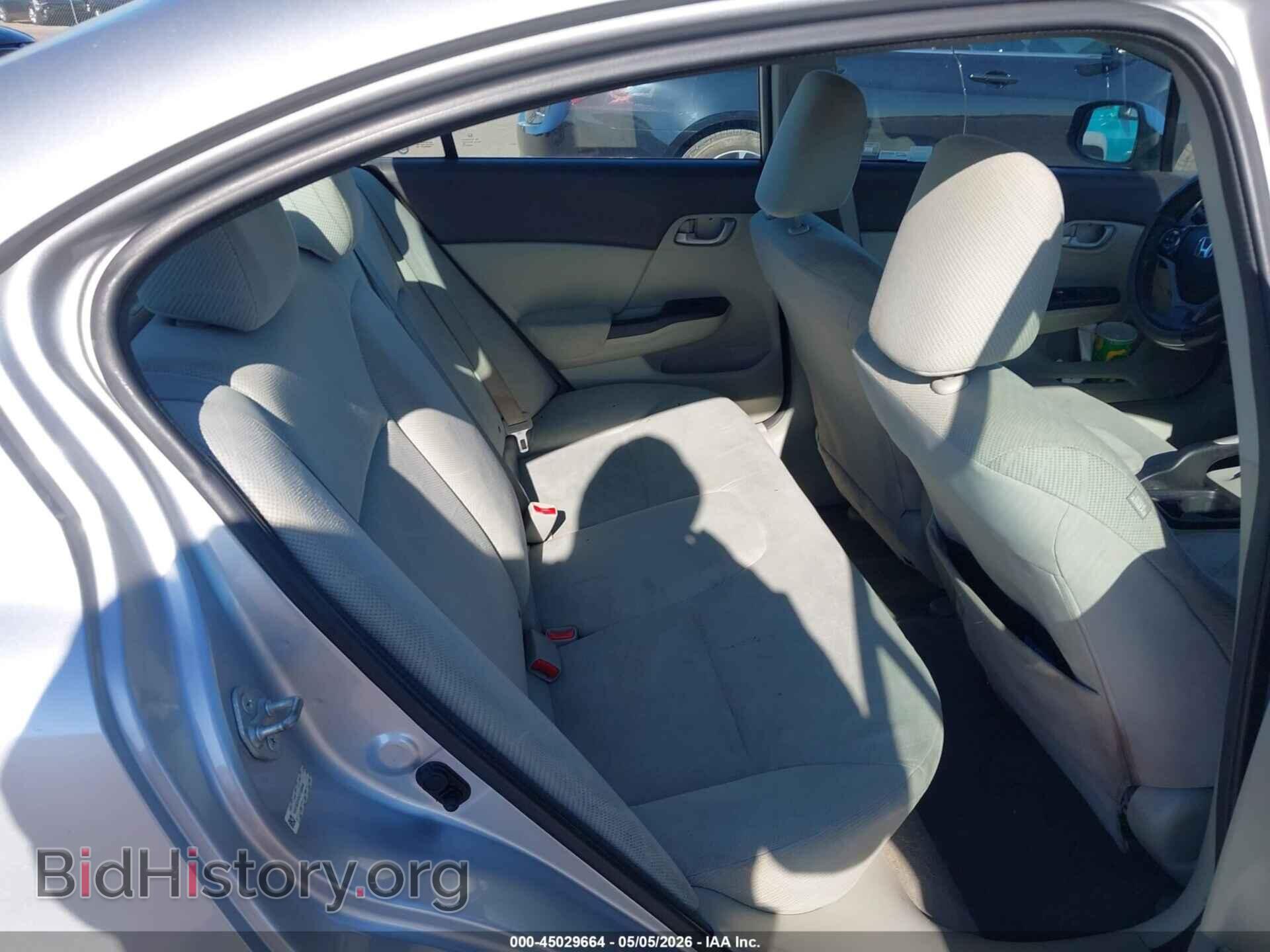 2012 HONDA CIVIC - VIN: 19XFB2F53CE105940 - Фото 8