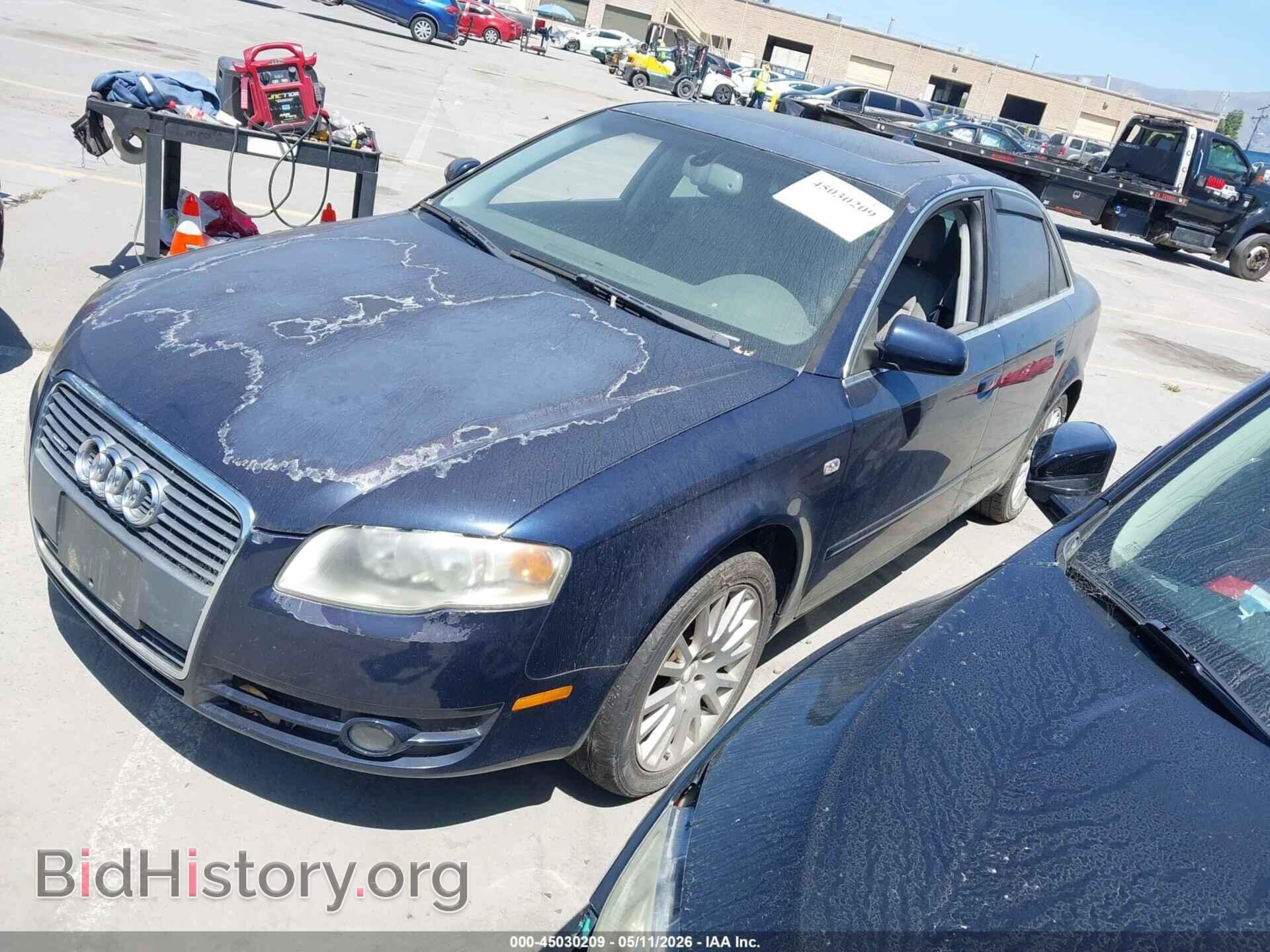 2006 AUDI A4 - VIN: WAUDF78E26A052044 - Фото 2