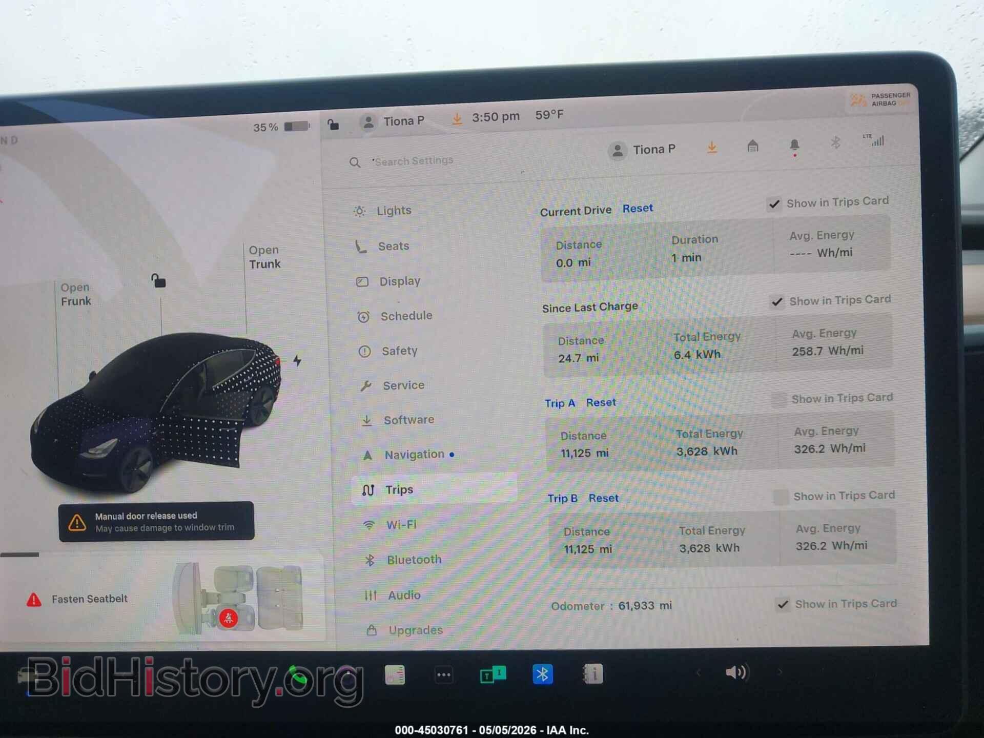 2021 TESLA MODEL 3 - VIN: 5YJ3E1EA5MF048204 - Photo 7