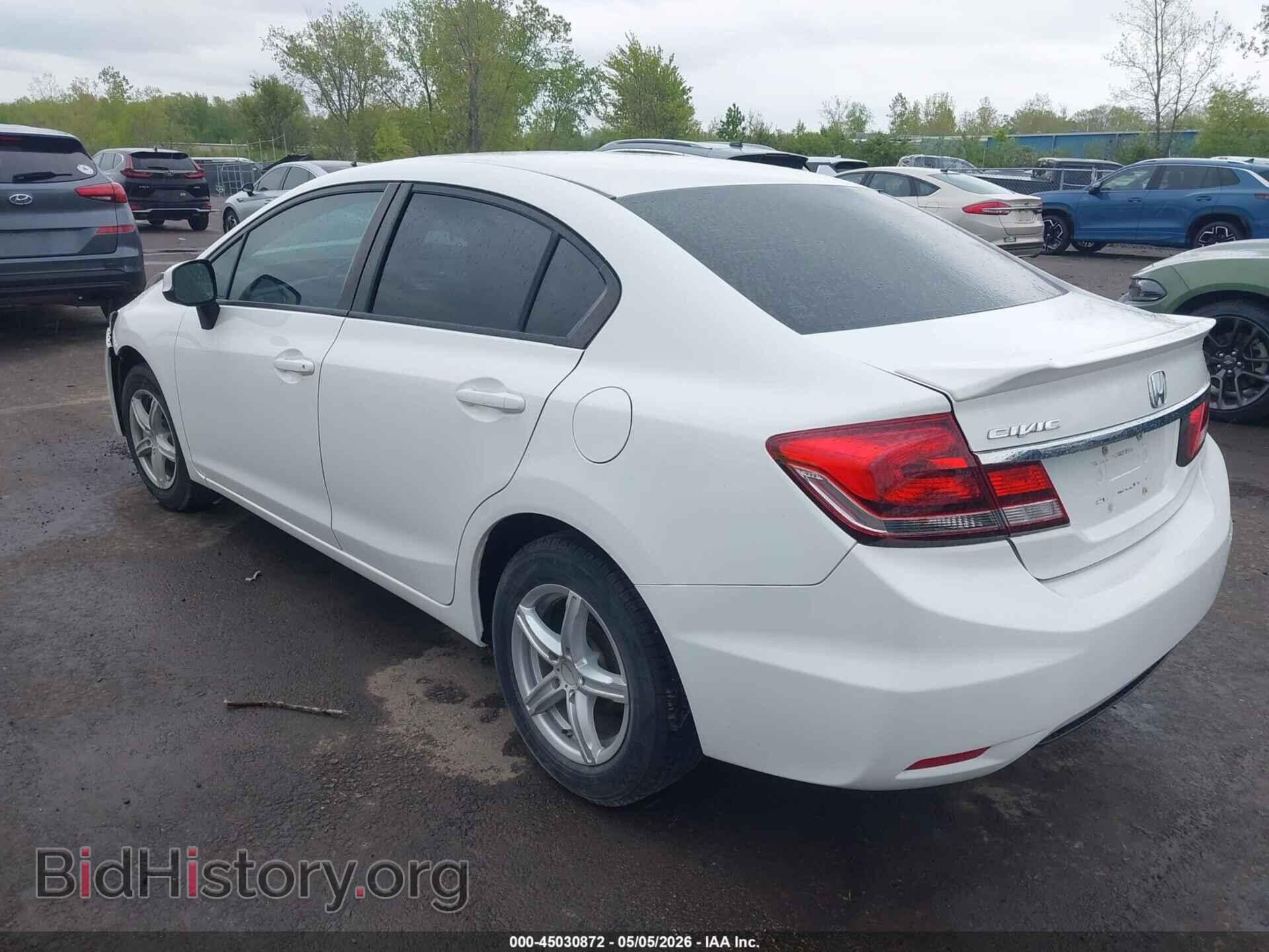 2013 HONDA CIVIC - VIN: 19XFB2F55DE061165 - Фото 3