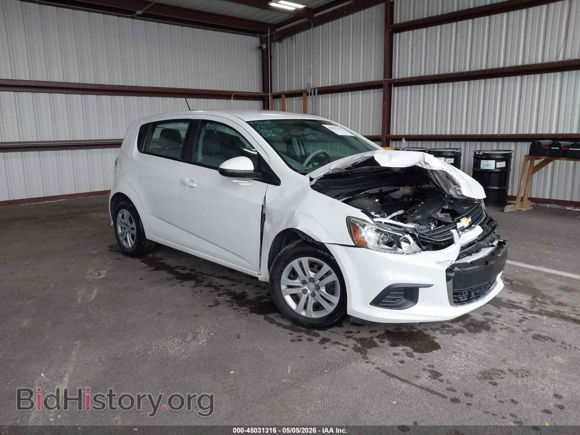 Фотография 1G1JG6SGXJ4106911 - CHEVROLET SONIC 2018