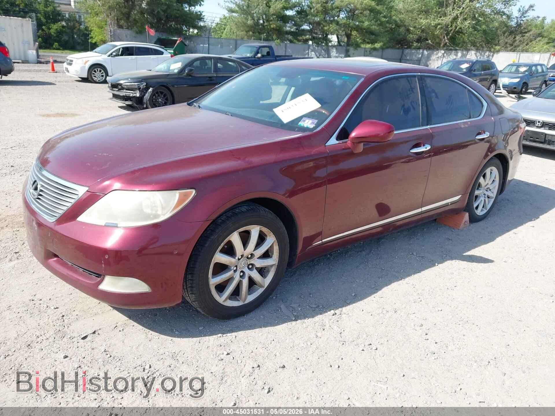 2007 LEXUS LS 460 - VIN: JTHBL46F875002612 - Фото 2