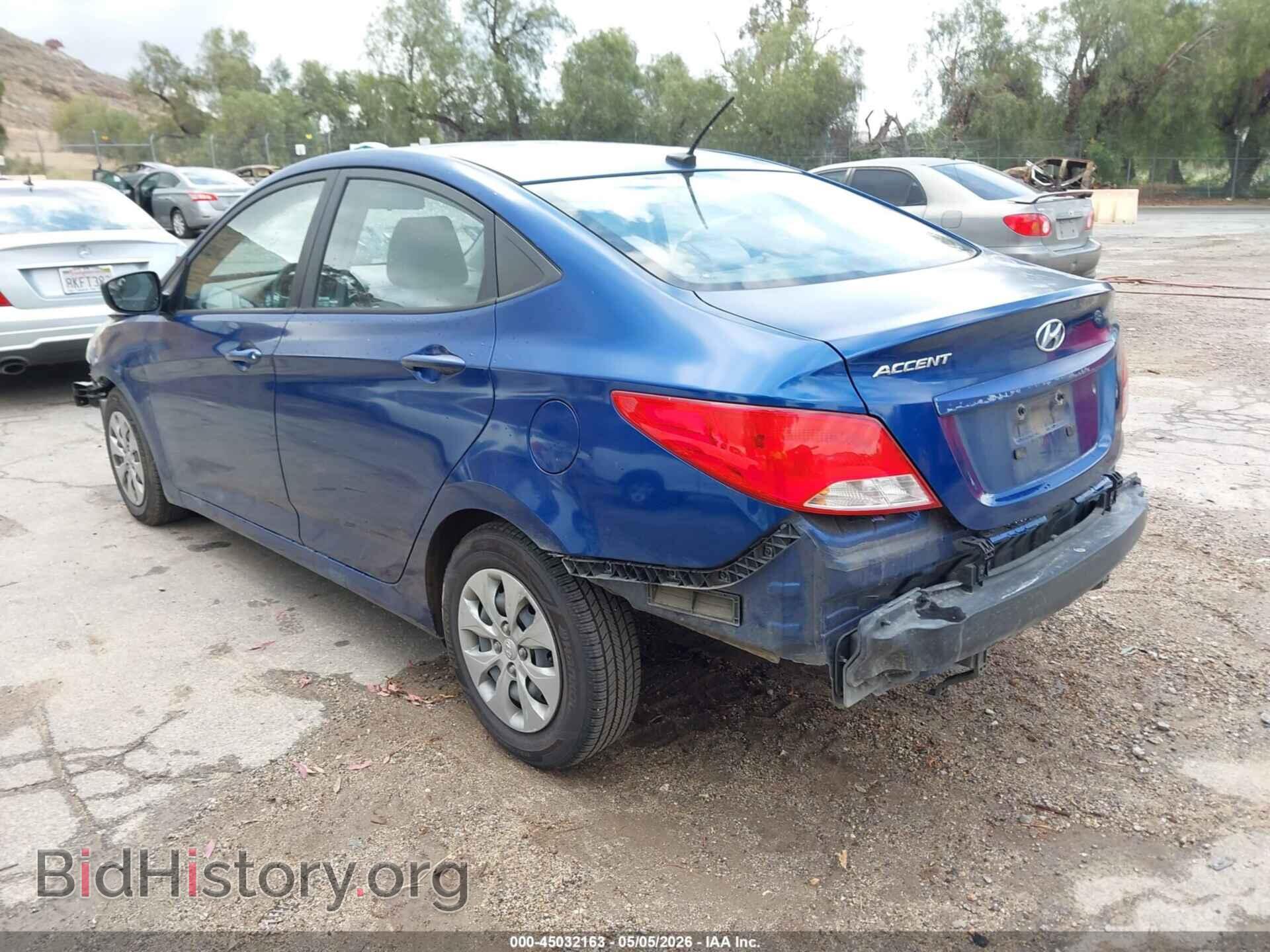 2015 HYUNDAI ACCENT - VIN: KMHCT4AE2FU884588 - Фото 3