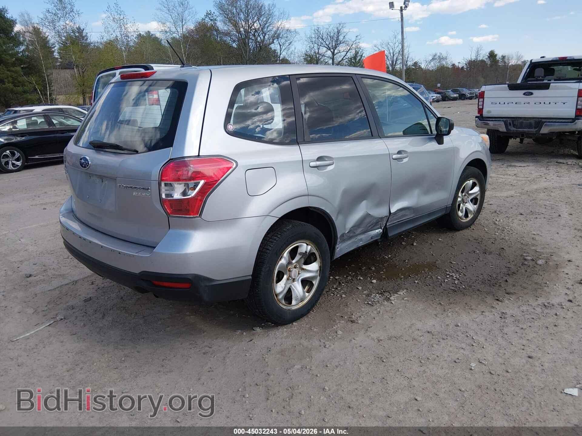 2014 SUBARU FORESTER - VIN: JF2SJAAC0EH557618 - Фото 4