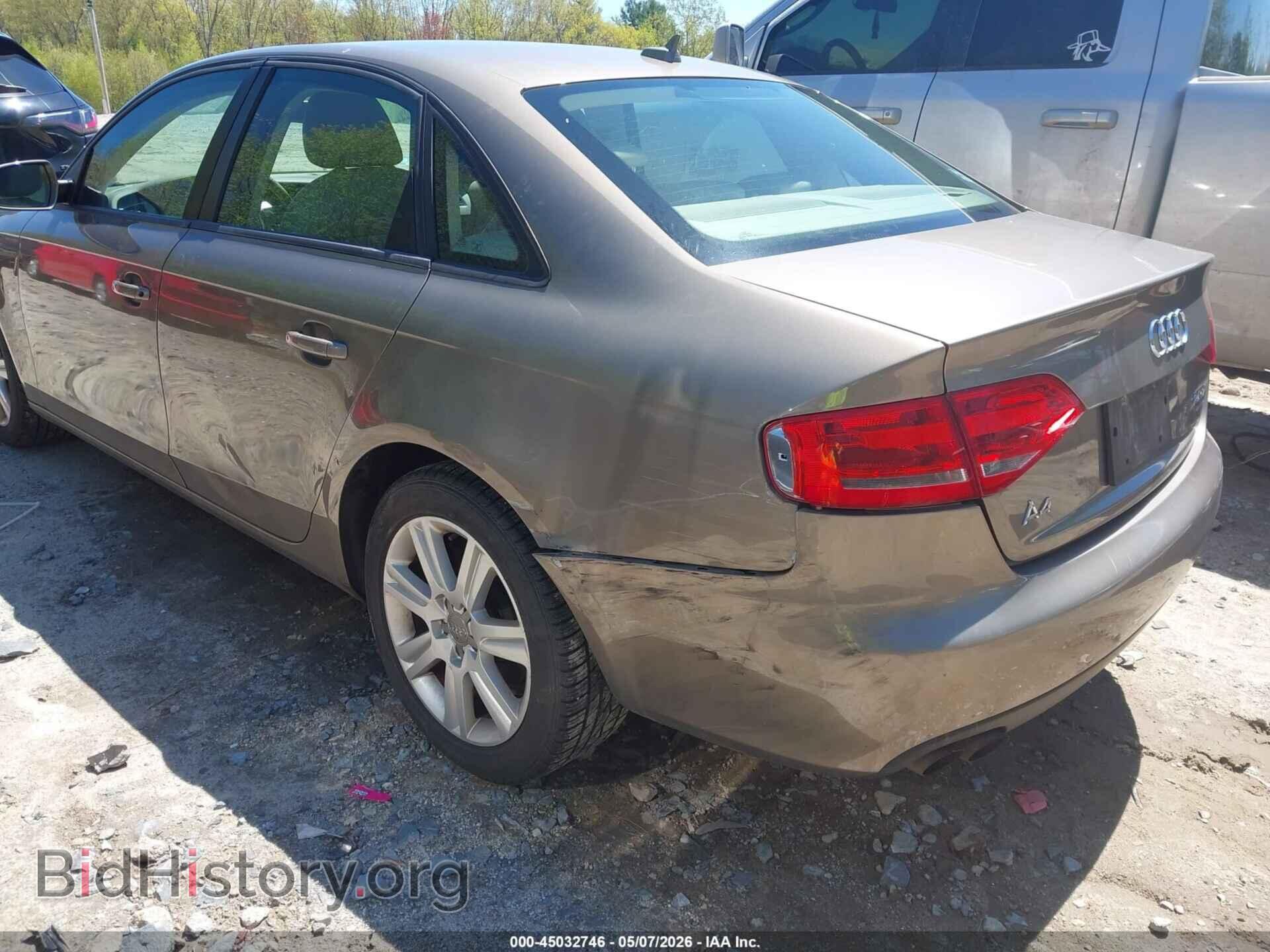 2010 AUDI A4 - VIN: WAUBFAFL5AN048383 - Фото 3