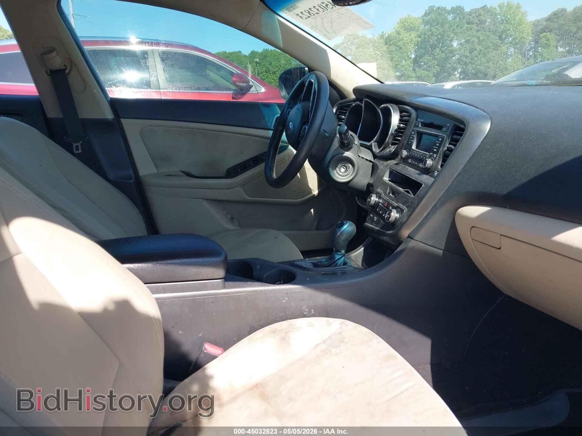 2013 KIA OPTIMA - VIN: KNAGM4A70D5351258 - Фото 5