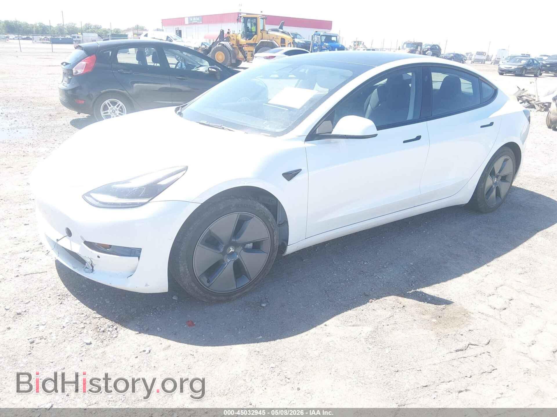 2022 TESLA MODEL 3 - VIN: 5YJ3E1EB7NF286498 - Фото 2