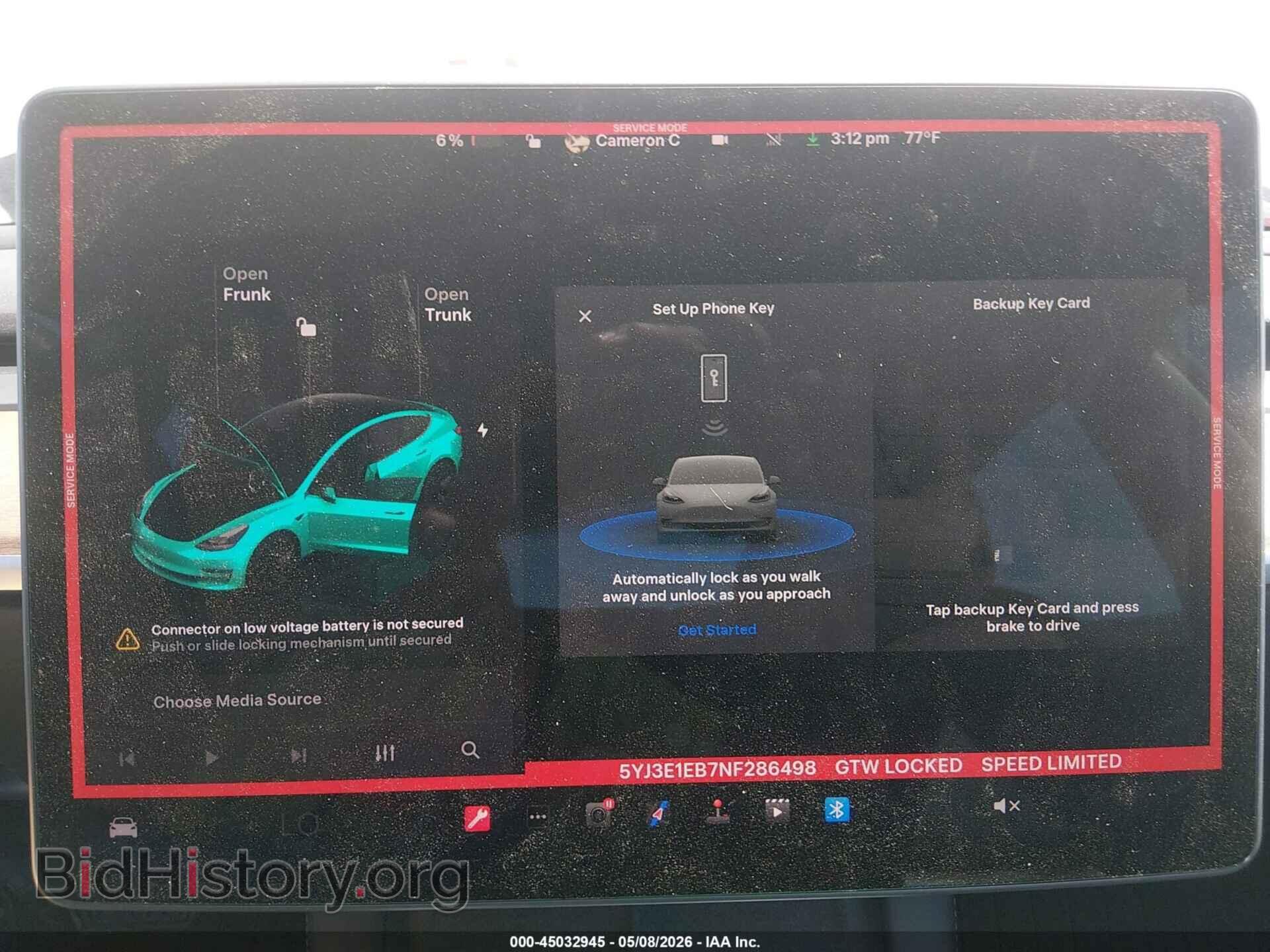 2022 TESLA MODEL 3 - VIN: 5YJ3E1EB7NF286498 - Фото 17