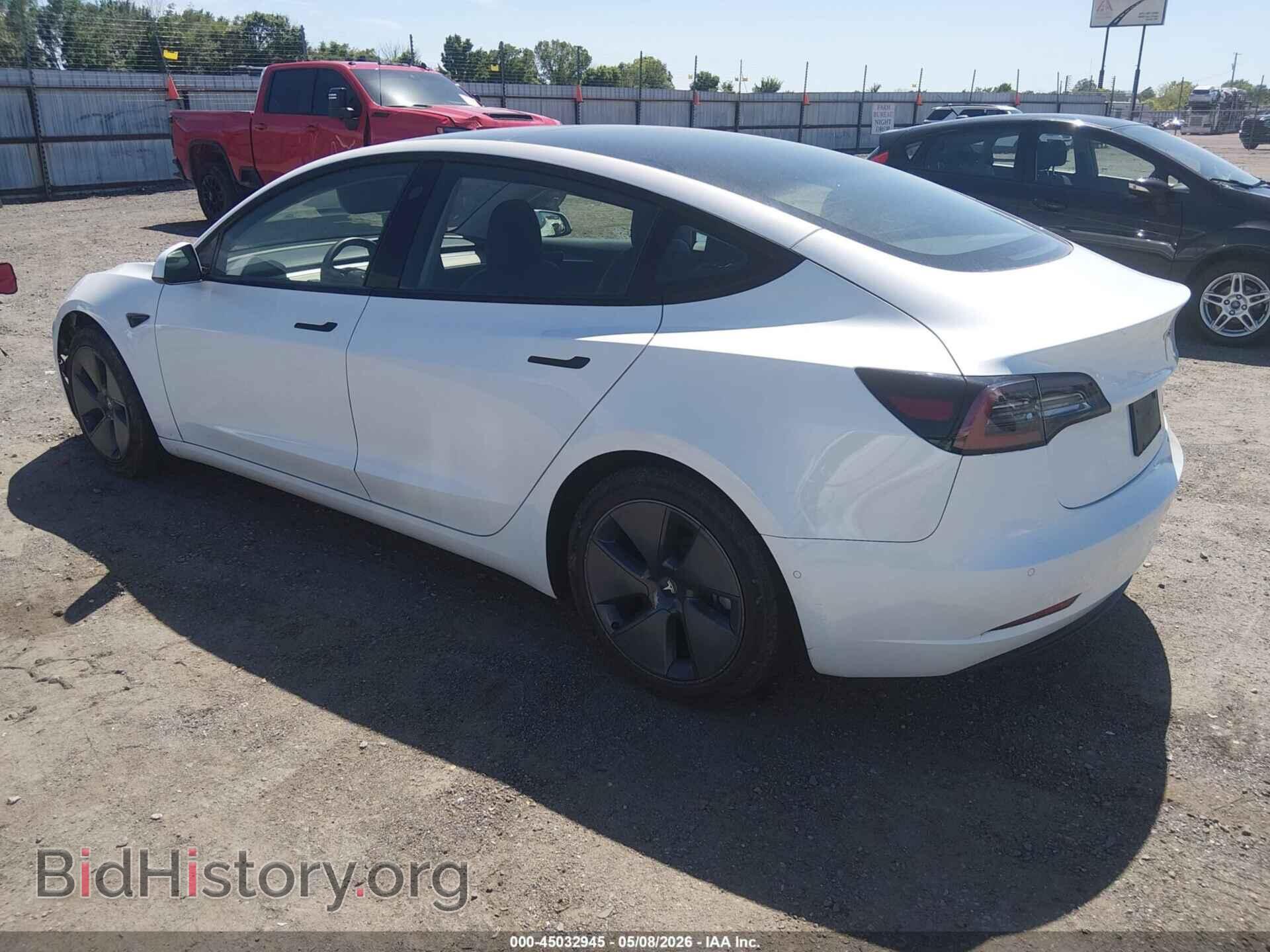 2022 TESLA MODEL 3 - VIN: 5YJ3E1EB7NF286498 - Фото 3