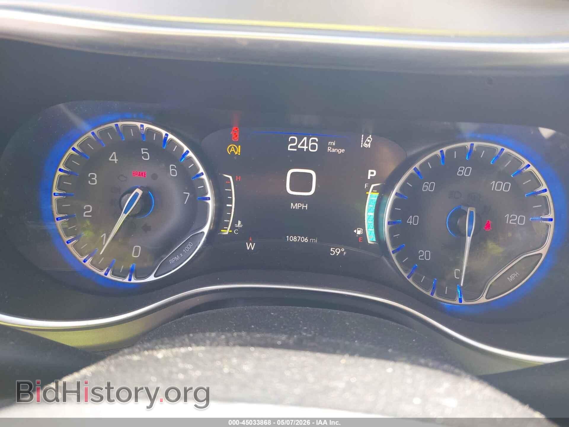 2019 CHRYSLER PACIFICA - VIN: 2C4RC1BG1KR567258 - Фото 7