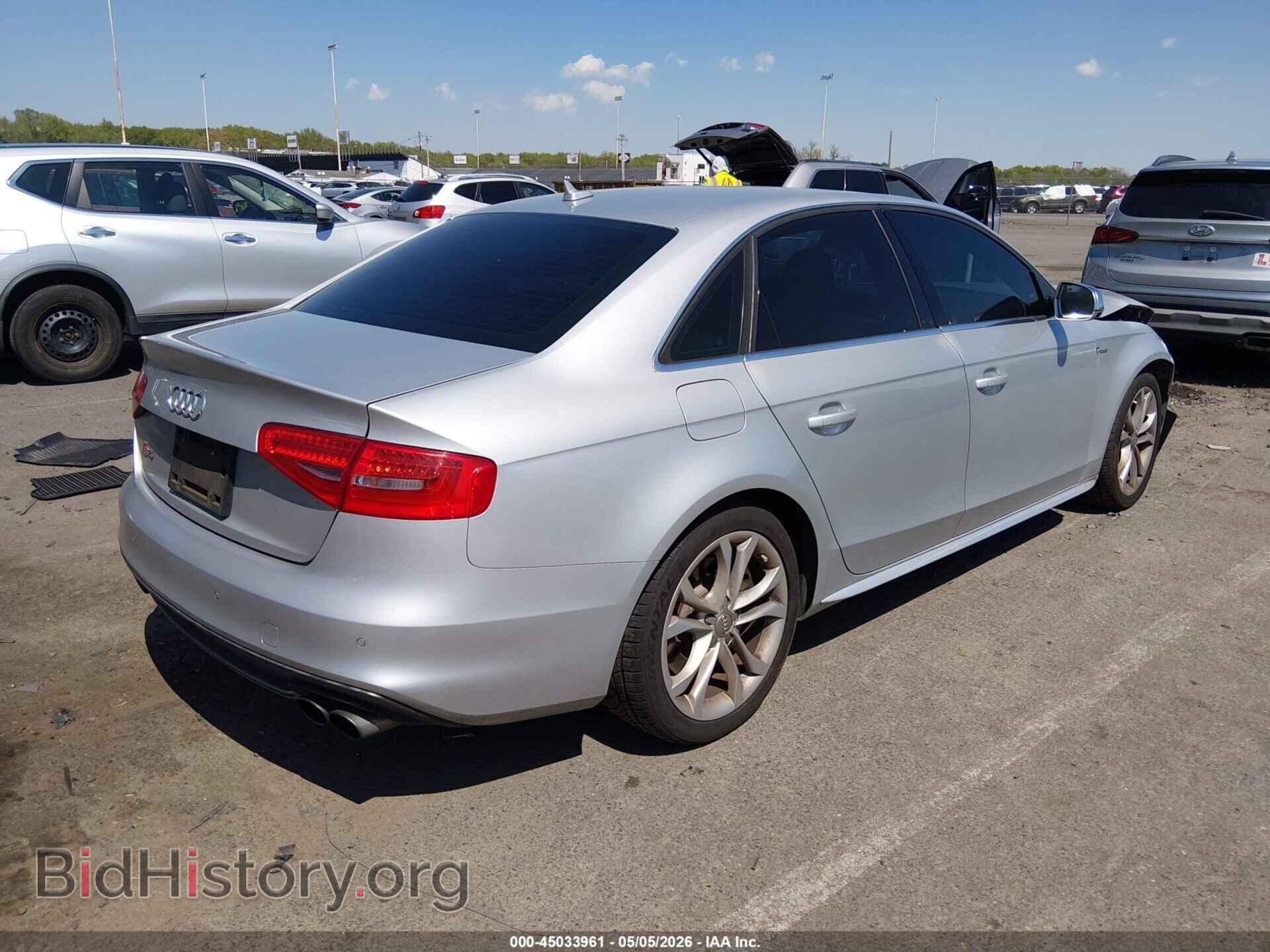 2013 AUDI S4 - VIN: WAUBGAFL2DA181739 - Фото 4