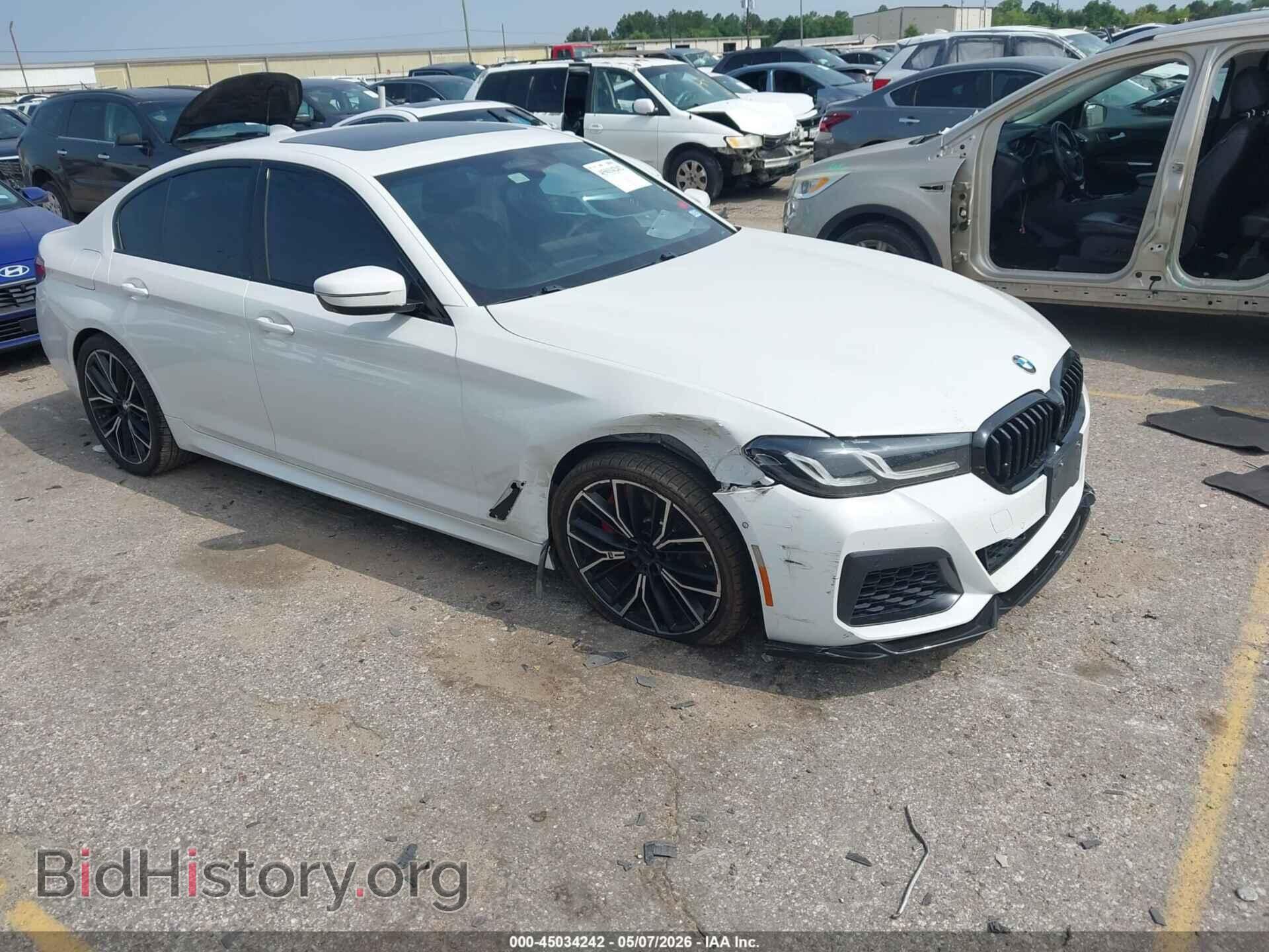 Photo WBA53BJ0XMWW92727 - BMW 540I 2021