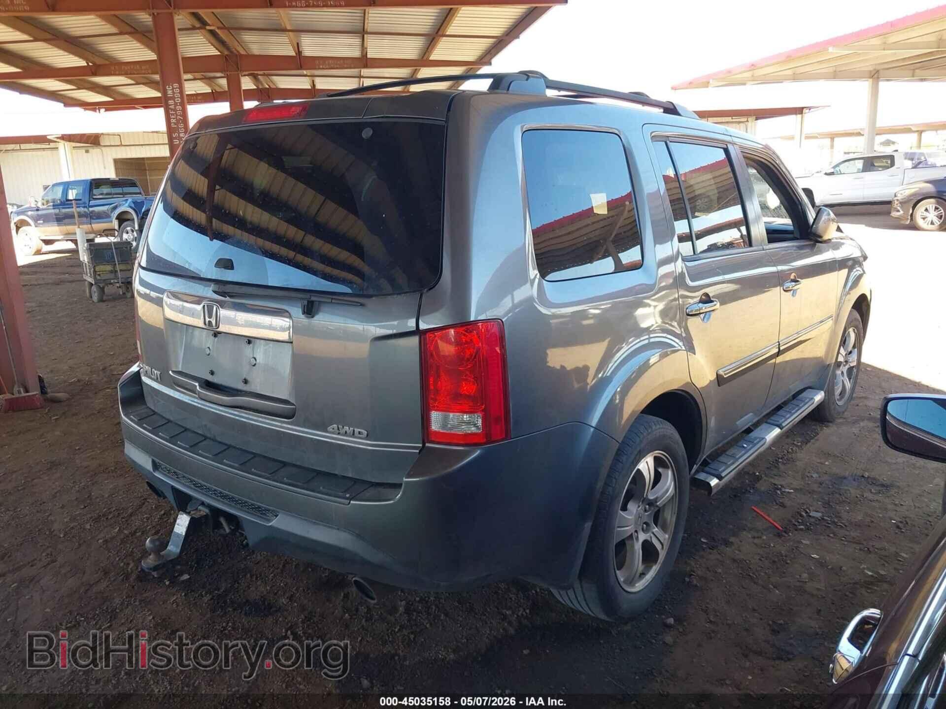 2012 HONDA PILOT - VIN: 5FNYF4H55CB022672 - Фото 4