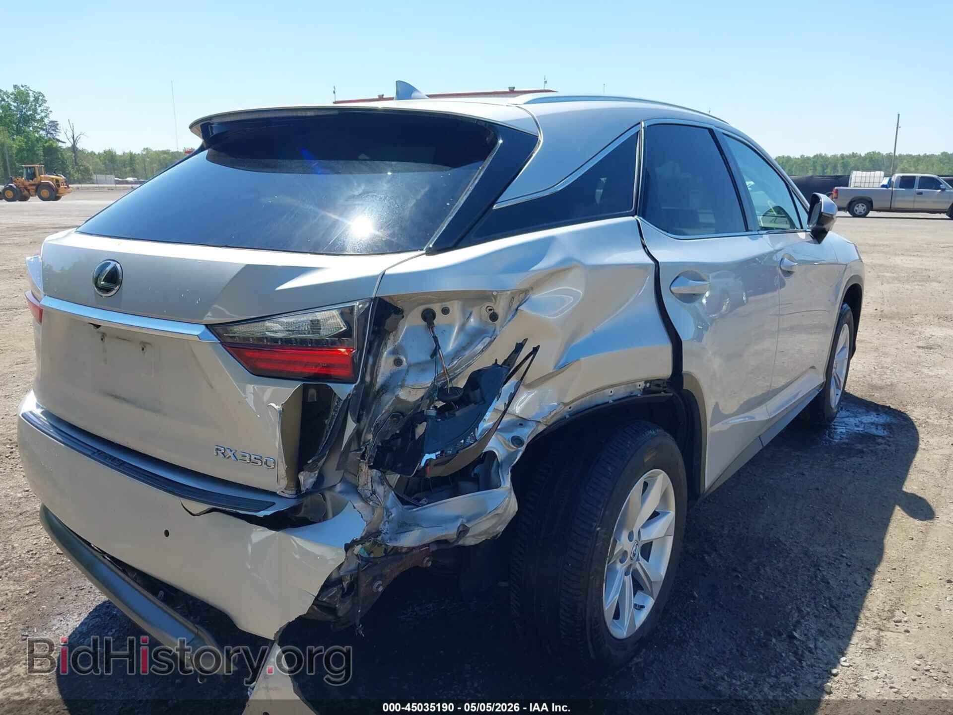 2017 LEXUS RX 350 - VIN: 2T2BZMCA8HC080378 - Фото 6