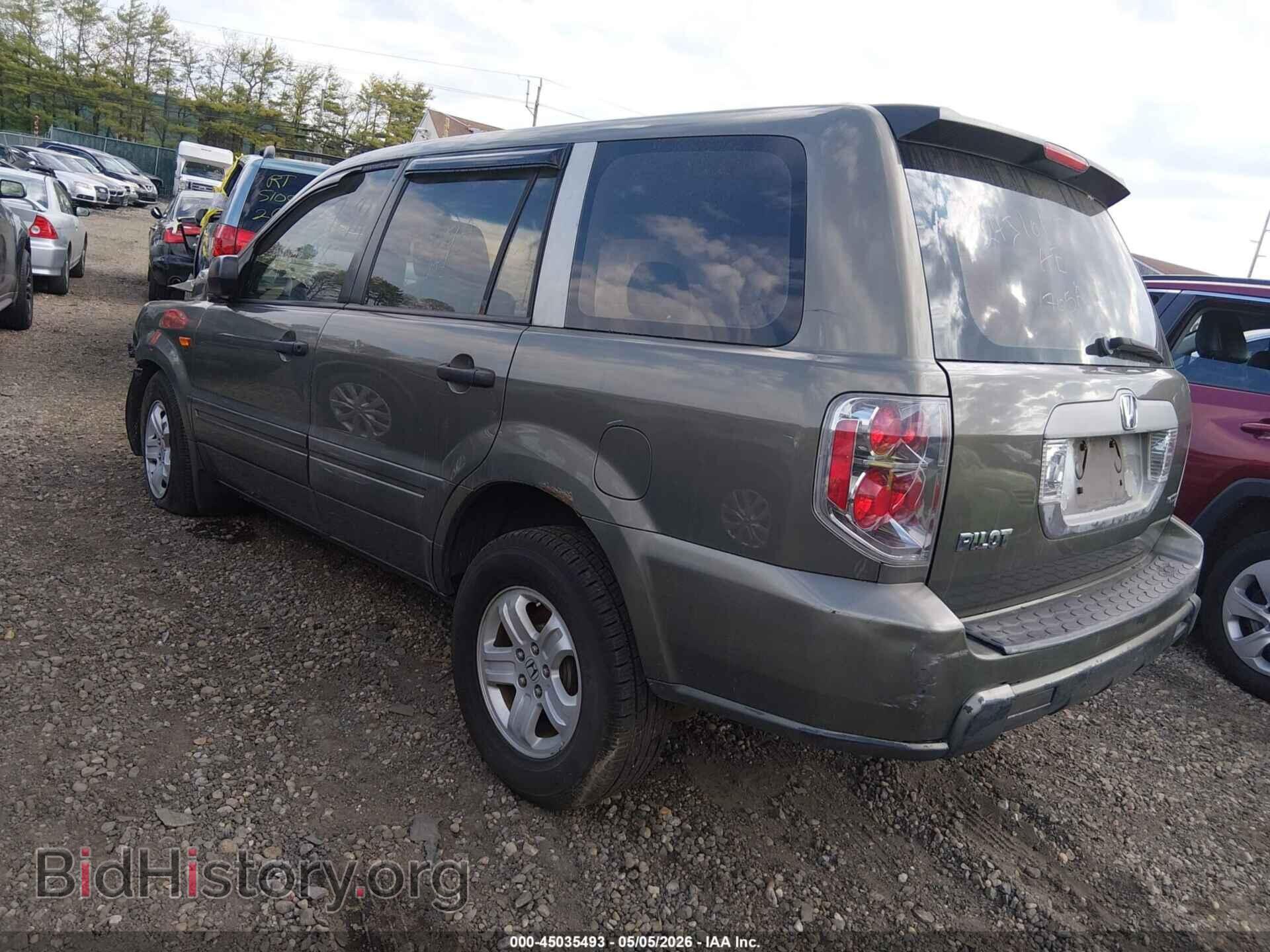 2007 HONDA PILOT - VIN: 2HKYF181X7H504475 - Фото 3