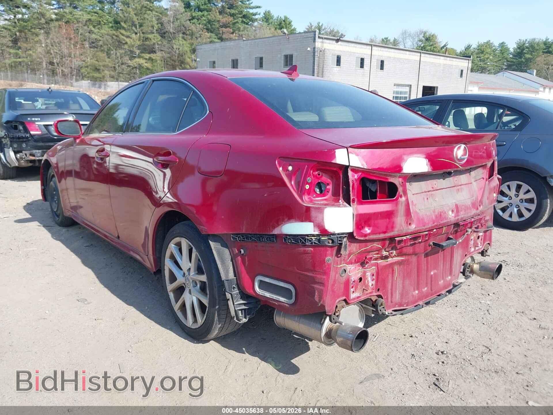 2011 LEXUS IS 250 - VIN: JTHCF5C25B5047924 - Фото 3