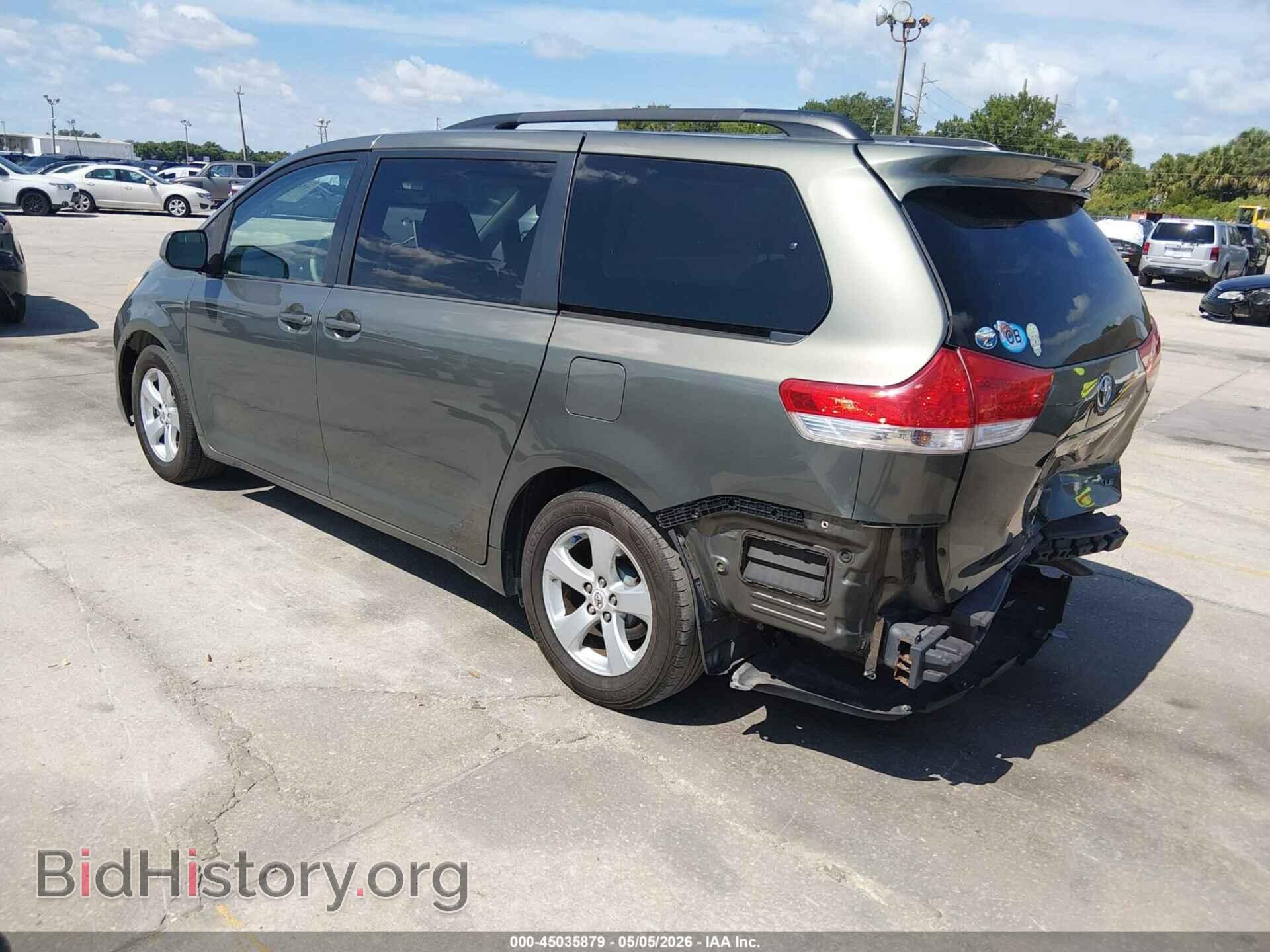 2012 TOYOTA SIENNA - VIN: 5TDKK3DC4CS251663 - Фото 3