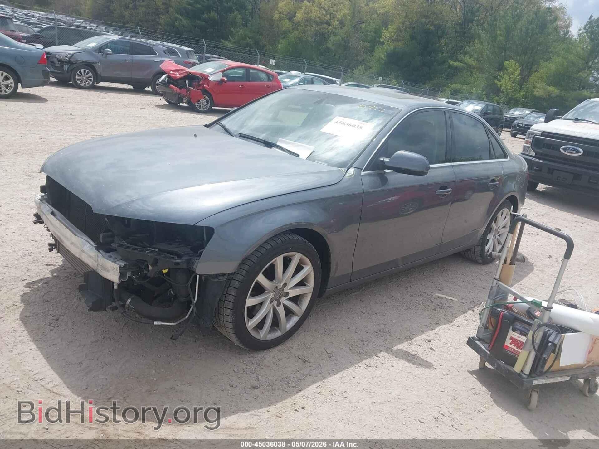 2013 AUDI A4 - VIN: WAUFFAFL0DN025471 - Фото 2