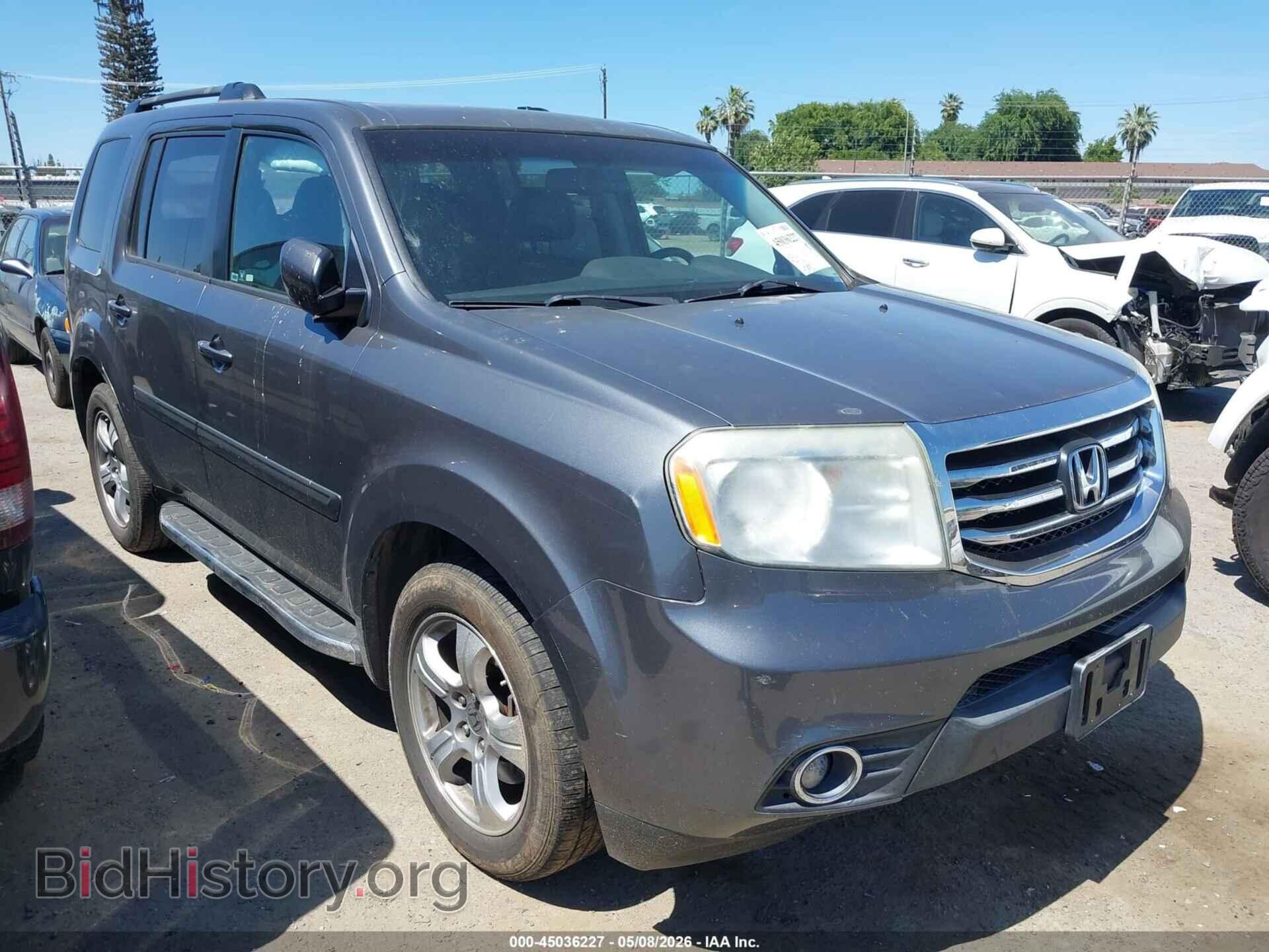 Фотография 5FNYF4H52CB046833 - HONDA PILOT 2012