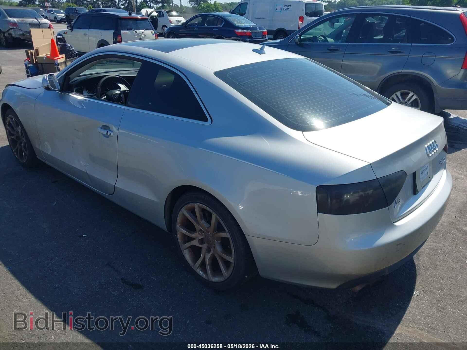 2012 AUDI A5 - VIN: WAUCFAFRXCA045496 - Photo 3