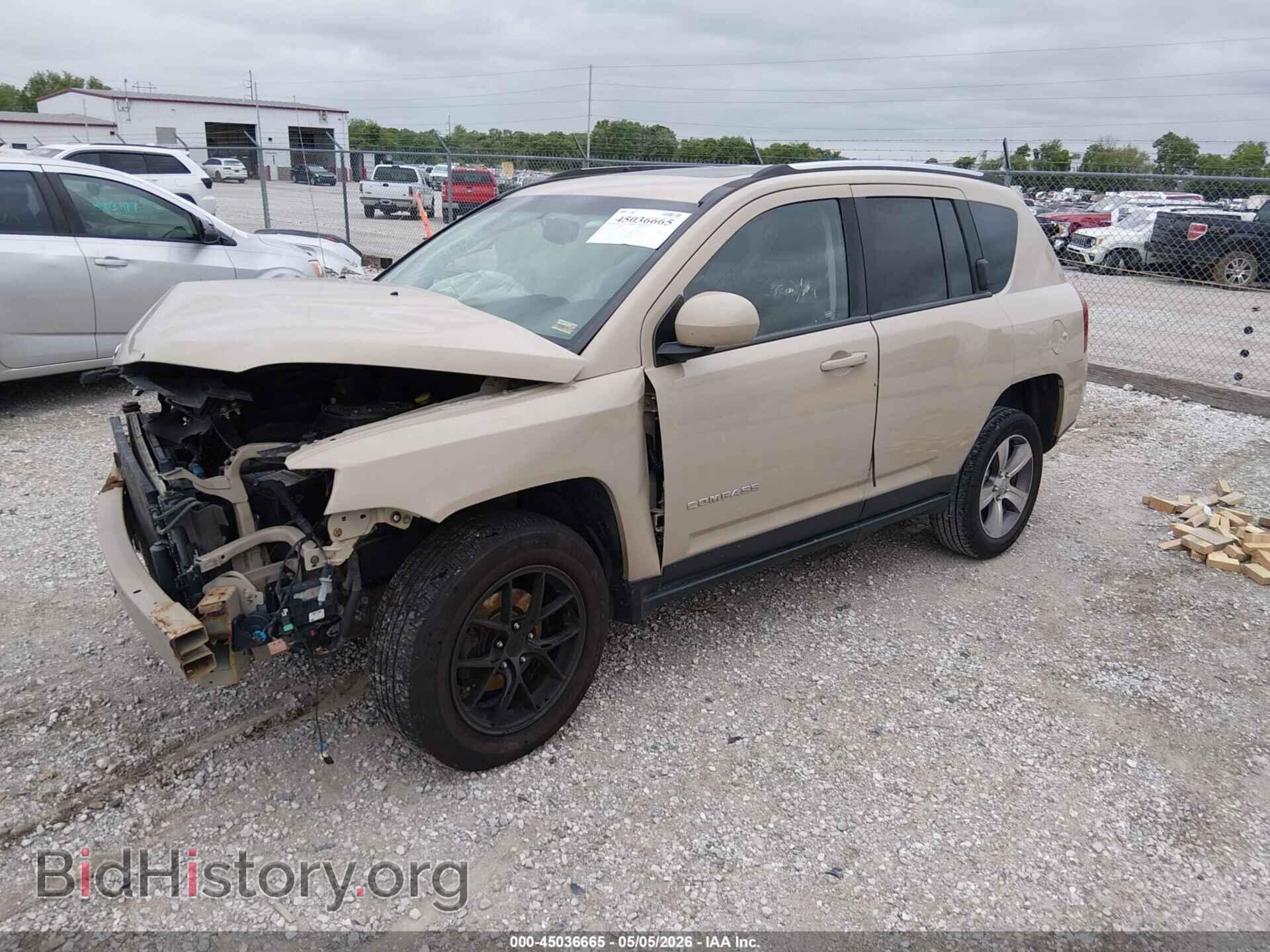 2017 JEEP COMPASS - VIN: 1C4NJCEB2HD168953 - Фото 2