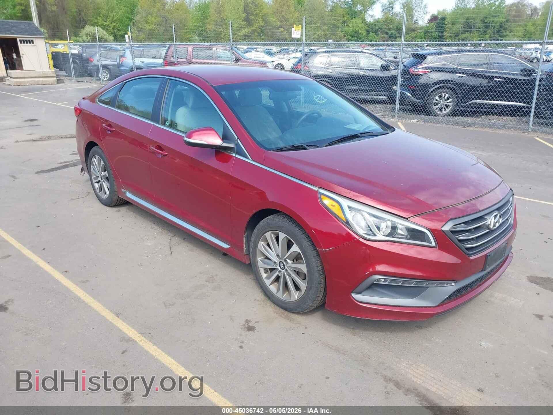 Фотография 5NPE34AF6FH248143 - HYUNDAI SONATA 2015