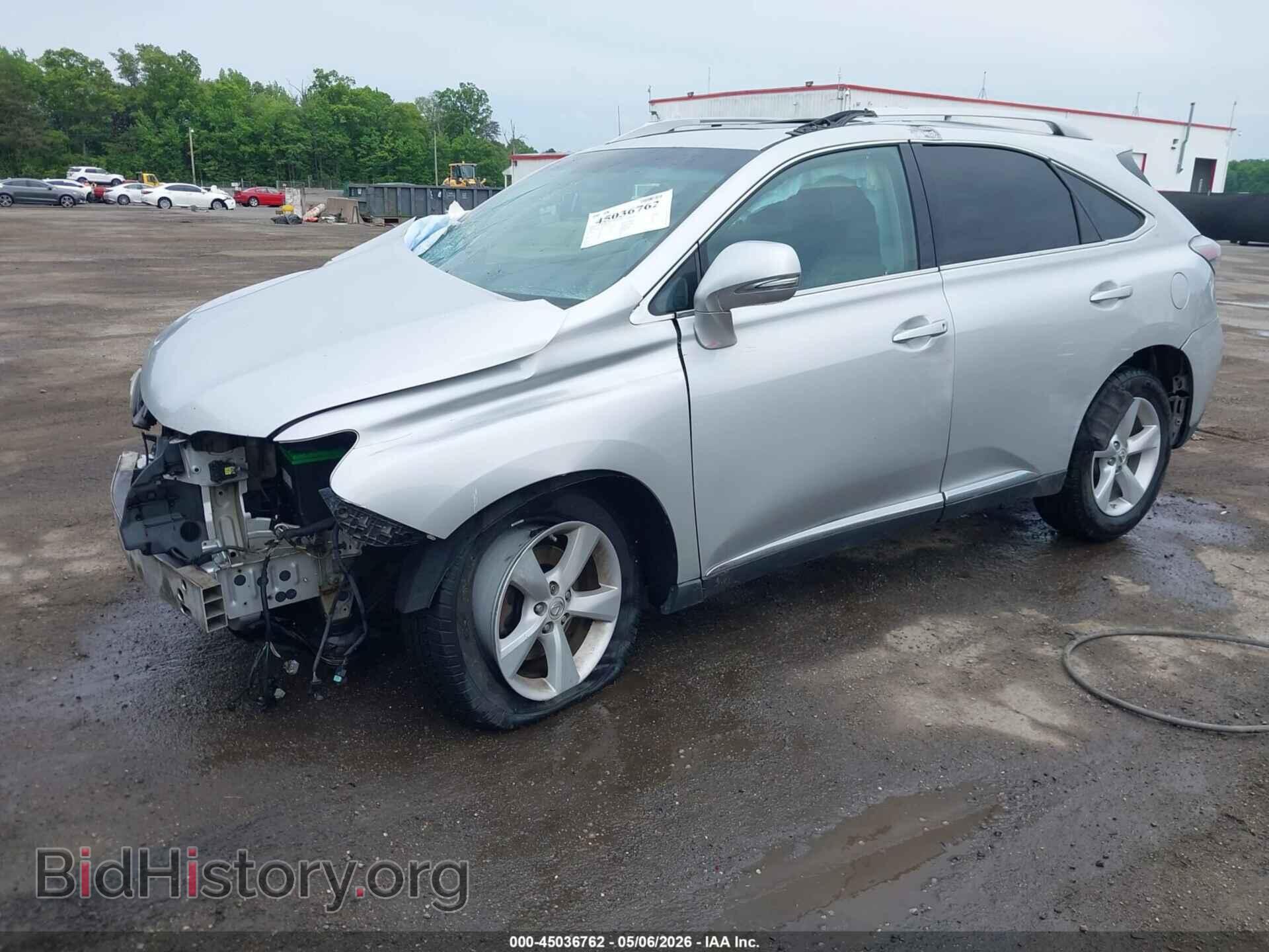 2012 LEXUS RX 350 - VIN: 2T2BK1PA8CC143193 - Фото 2