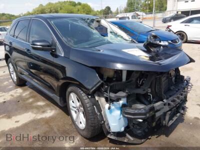 2019 Ford EDGE SEL, black — VIN 2FMPK4J97KBB48477, IAAI