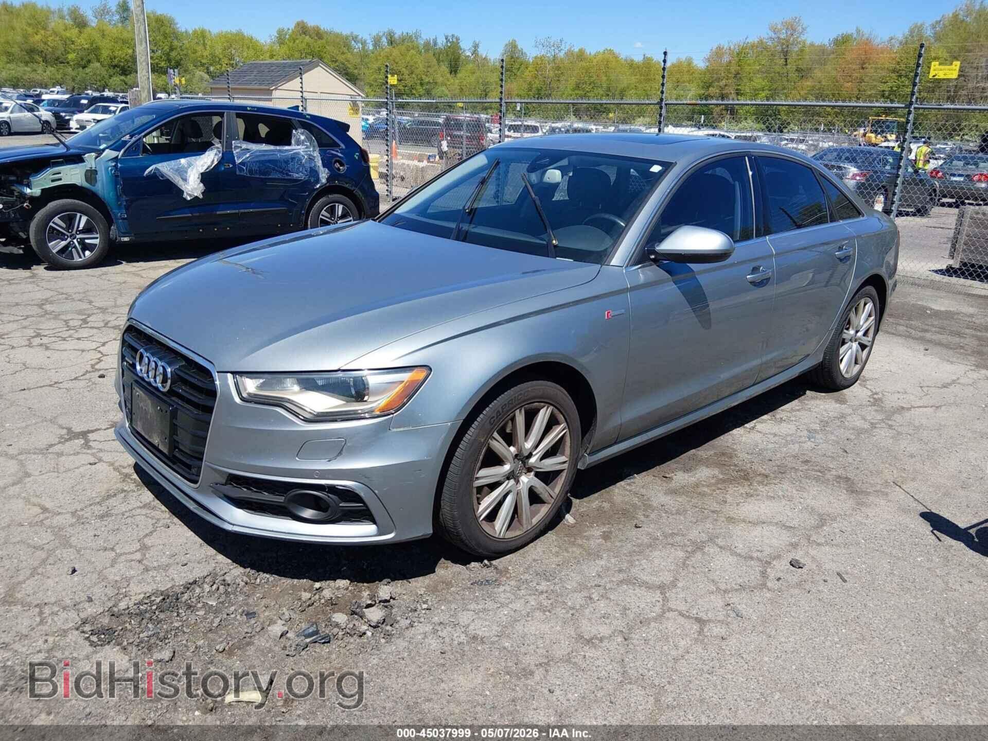 2012 AUDI A6 - VIN: WAUHGAFC4CN141521 - Фото 2