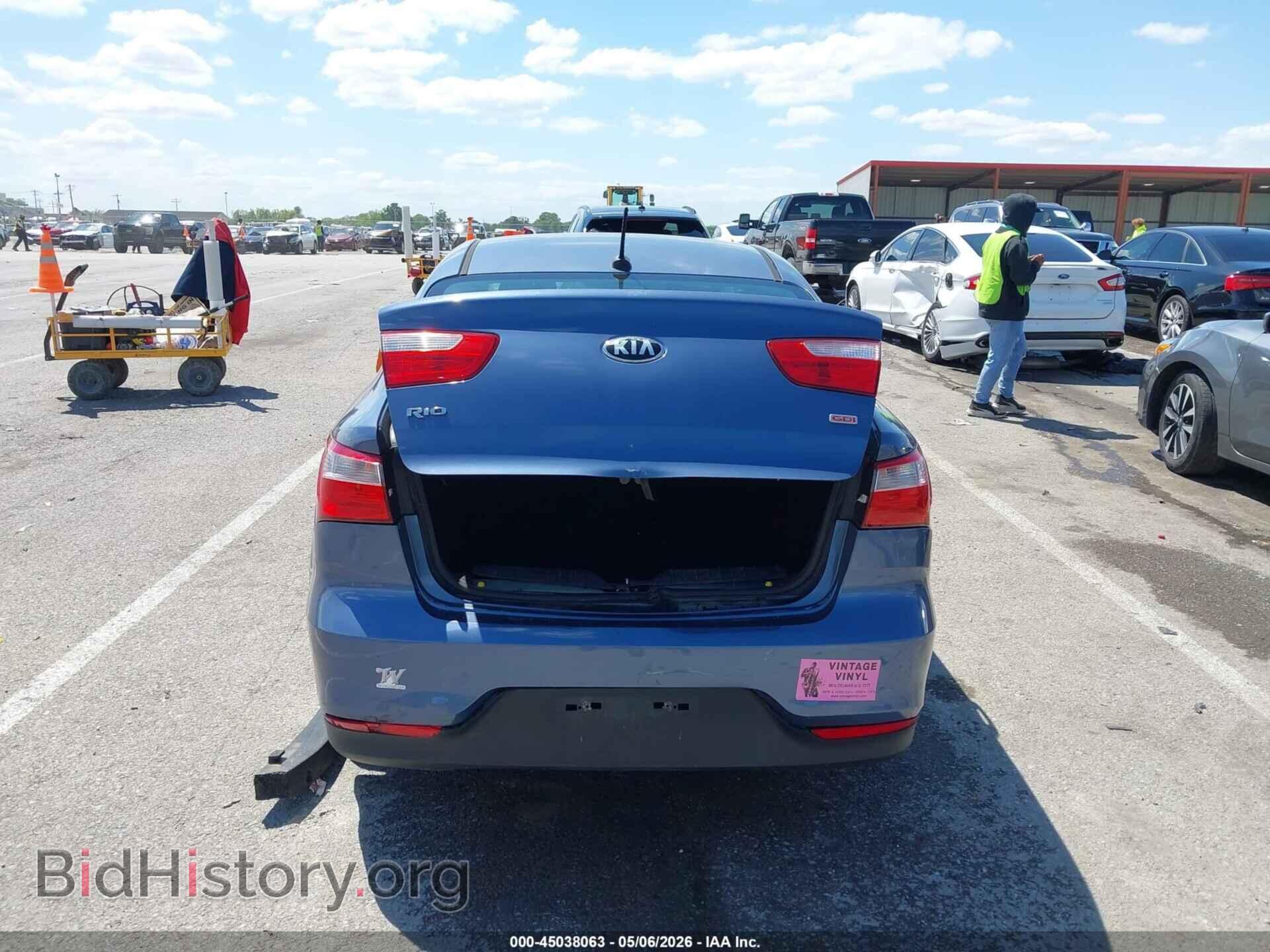 2016 KIA RIO - VIN: KNADM4A36G6557795 - Фото 6