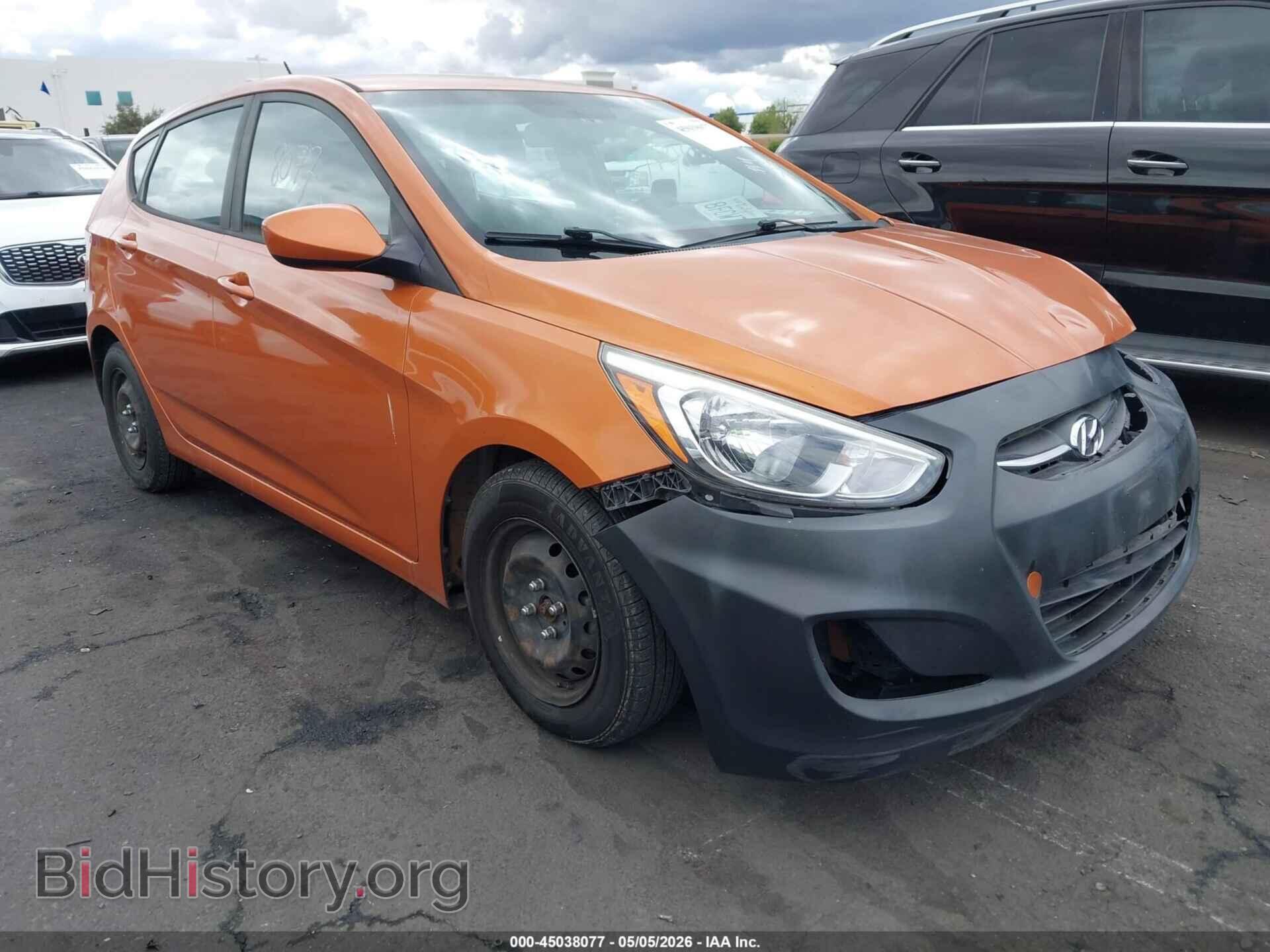 Фотография KMHCT5AE2HU300778 - HYUNDAI ACCENT 2017