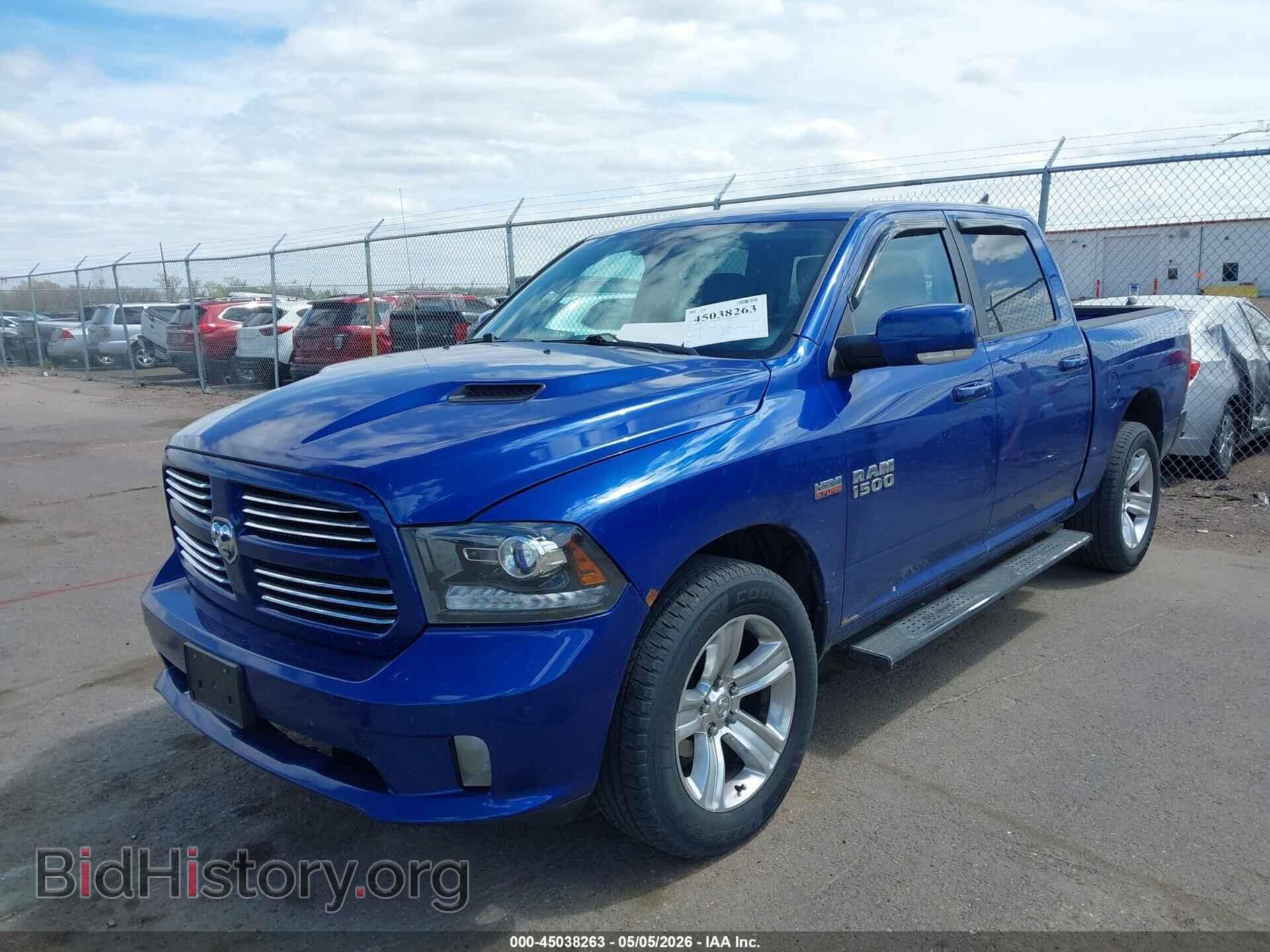 2014 RAM 1500 - VIN: 1C6RR7MTXES452017 - Фото 2