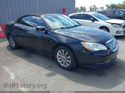 2012 Chrysler 200 Touring, черный — VIN 1C3BCBEB7CN218311, IAAI