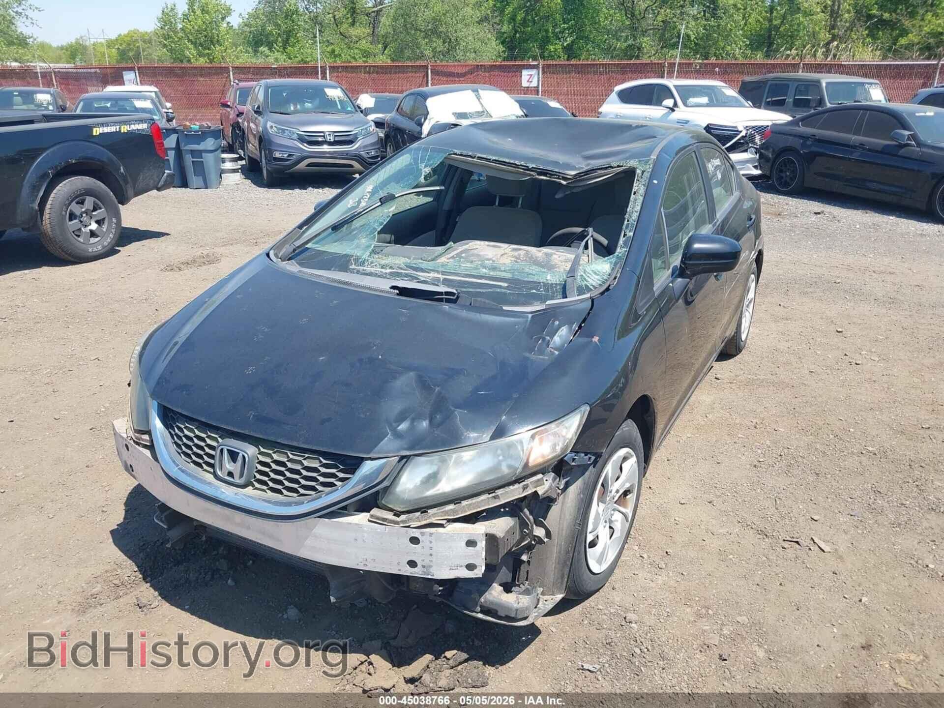 2014 HONDA CIVIC - VIN: 19XFB2F55EE258855 - Фото 6